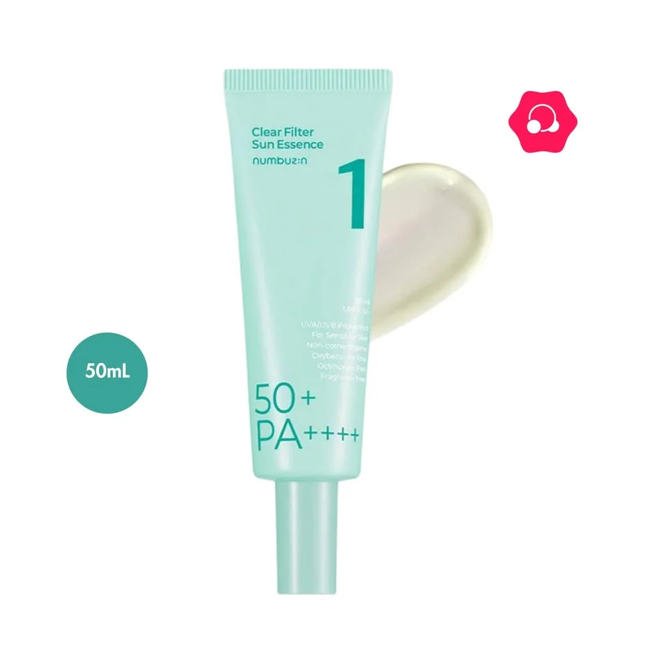 numbuzin No. 1 Clear Filter Sun Essence SPF 50+ PA++++ (50mL)