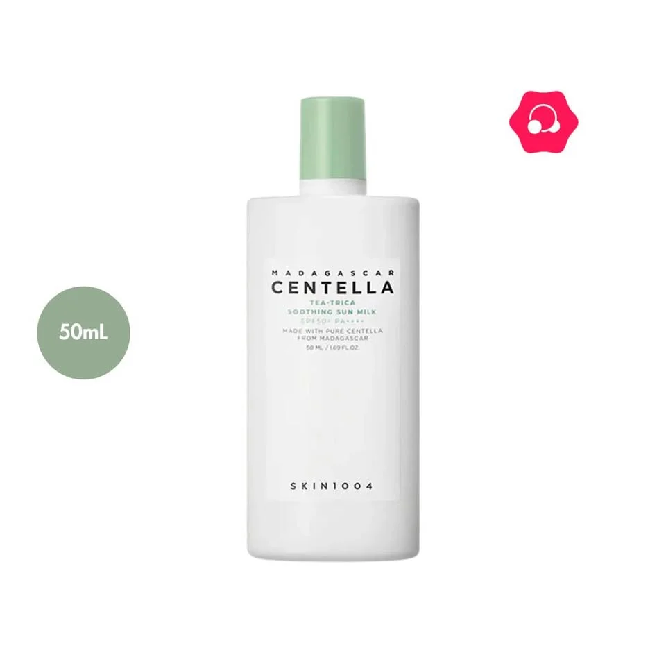 SKIN1004 Madagascar Centella Tea Trica Soothing Sun Milk SPF 50+ PA++++ (50mL)