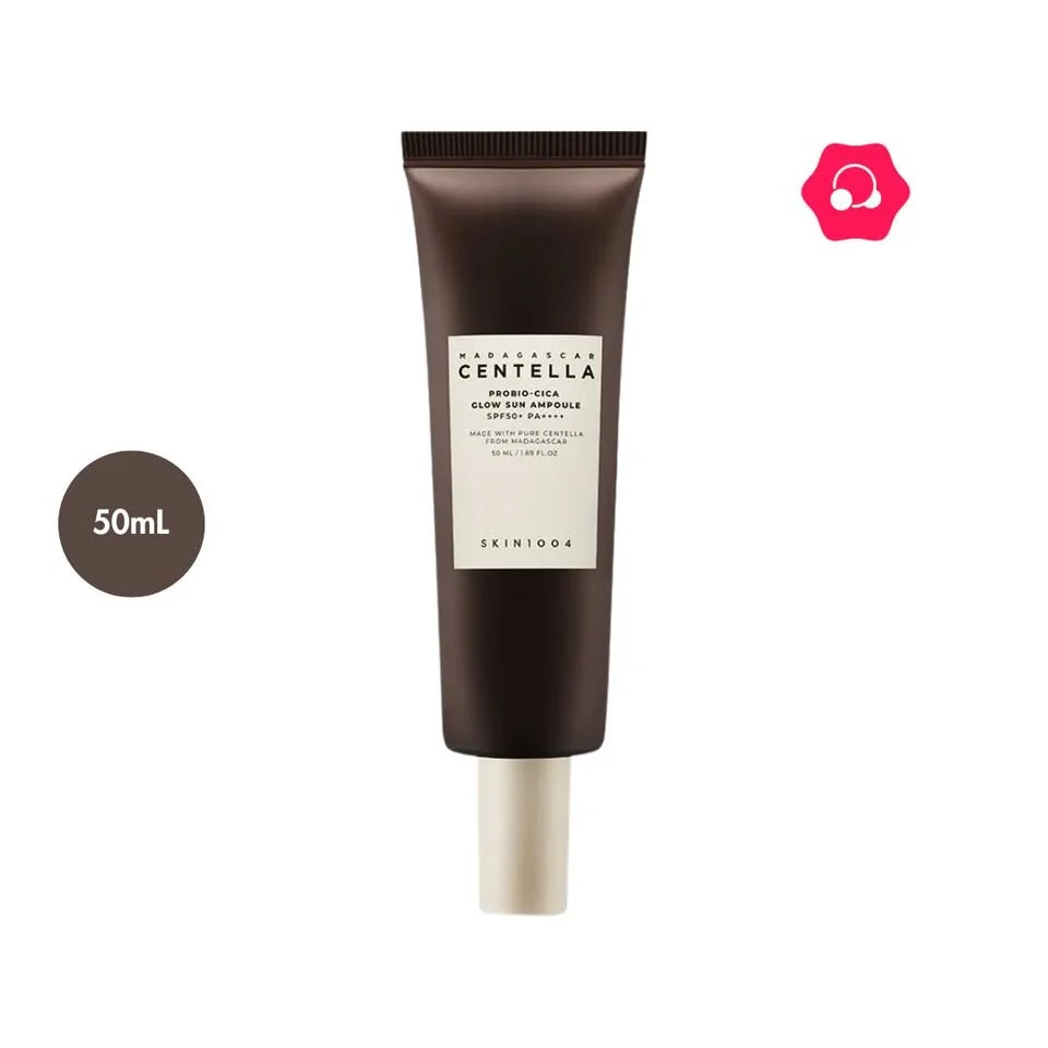 SKIN1004 Madagascar Centella Probio Cica Glow Sun Ampoule SPF50+ PA++++ (50mL)