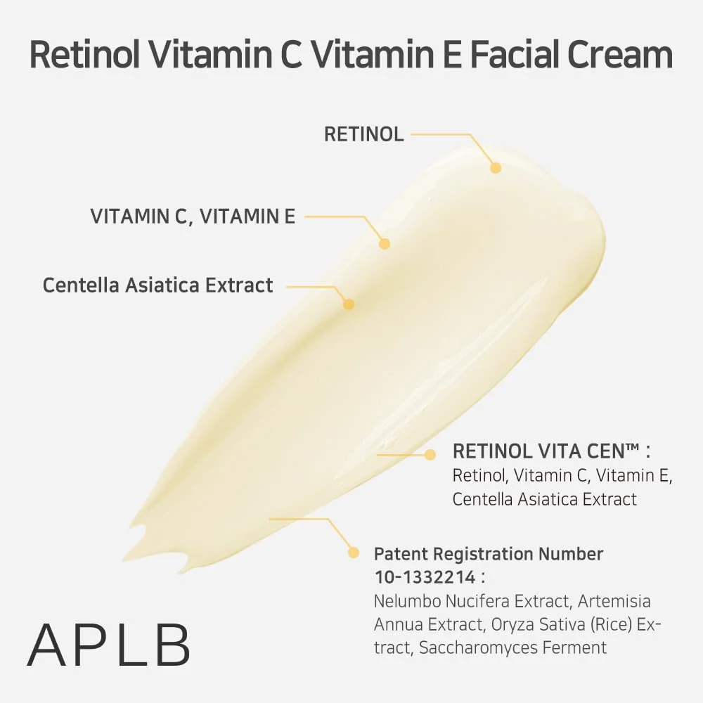 APLB Retinol Vitamin C Vitamin E Facial Cream (55mL)