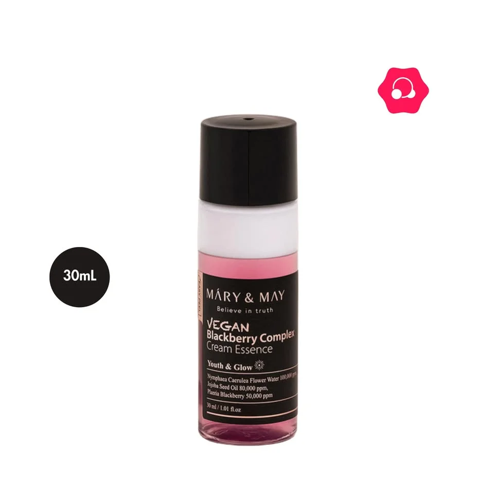 Mary &amp; May Vegan Blackberry Complex Cream Essence Miniature (30mL)