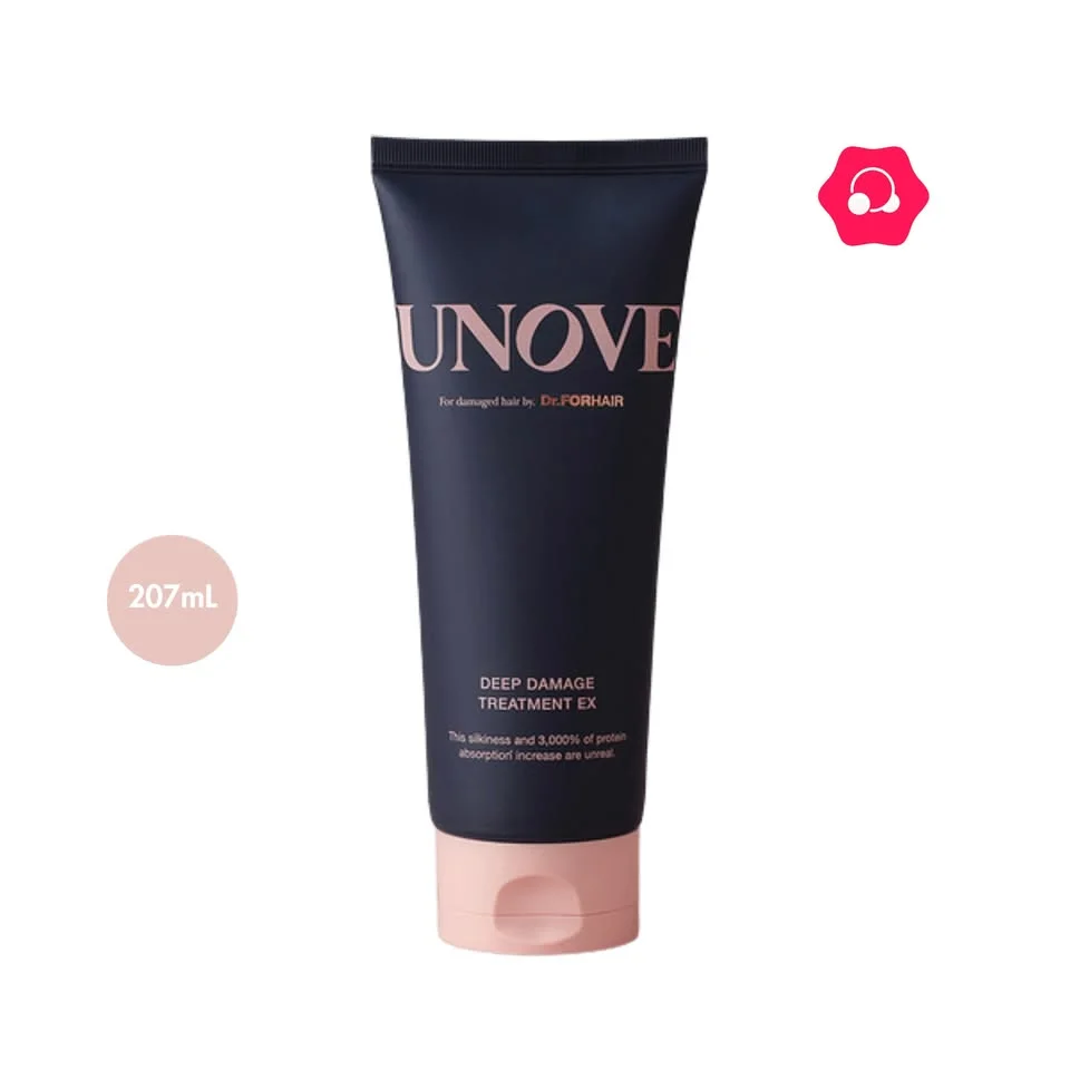 Dr.ForHair UNOVE Deep Damage Treatment EX Tender Bloom (207mL)