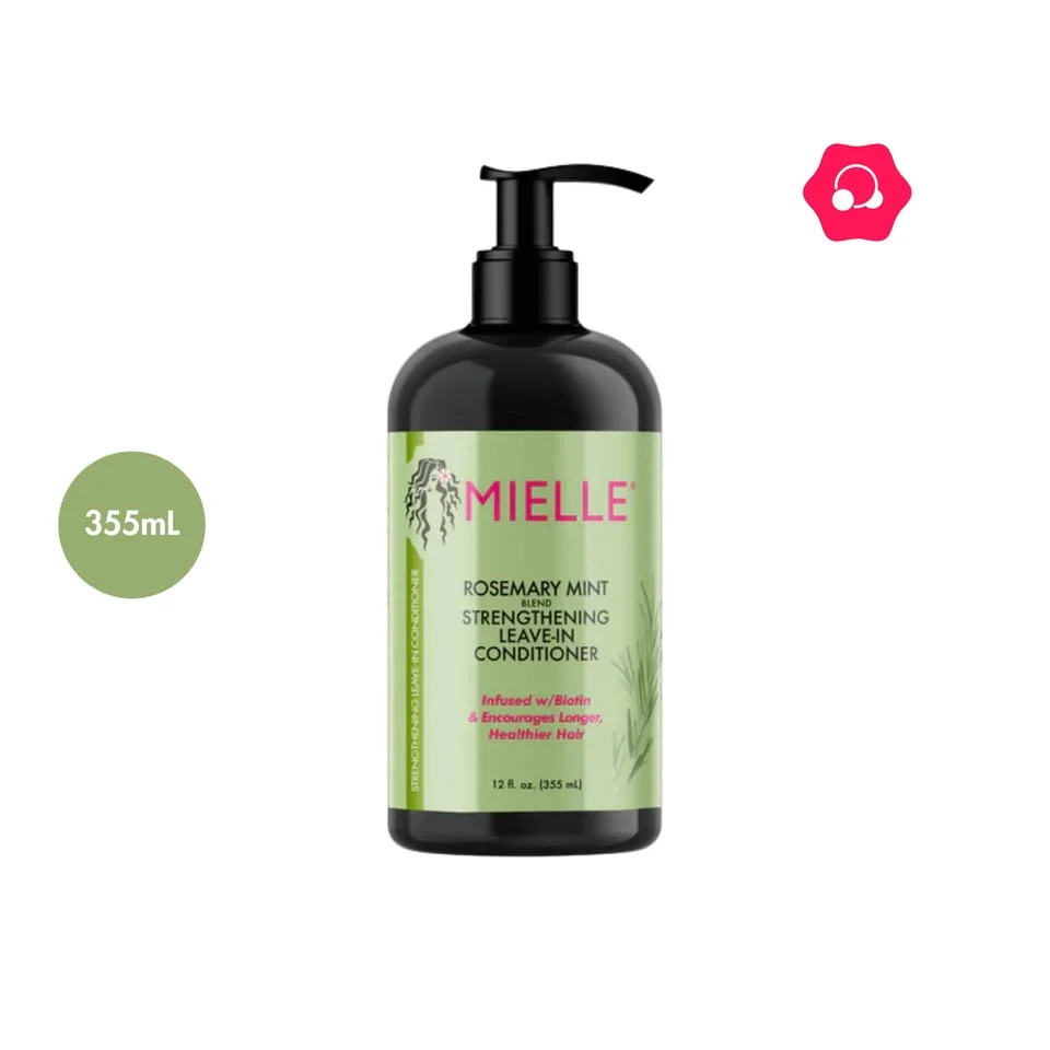 Mielle Rosemary Mint Strengthening Leave-In Conditioner (355mL)