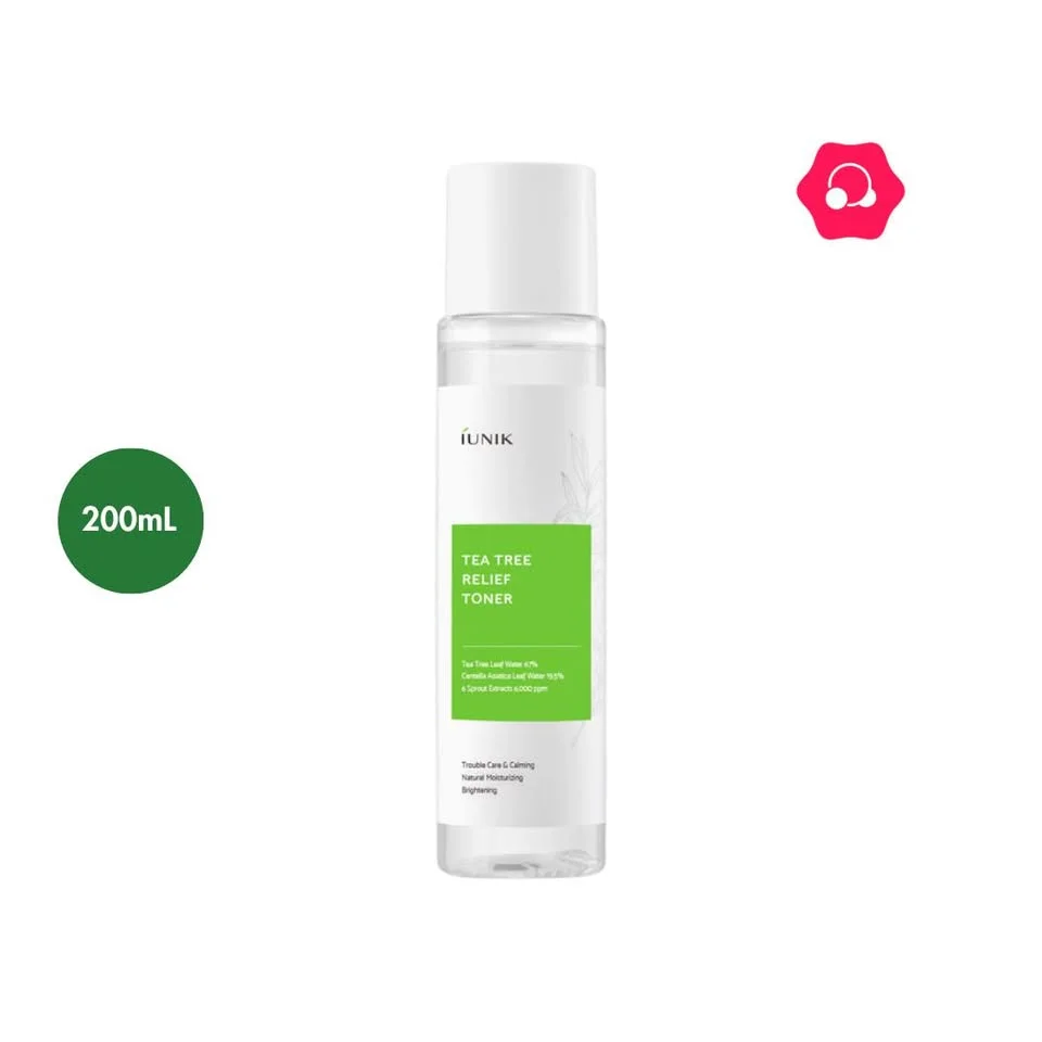 iUNIK Tea Tree Relief Toner (200mL)