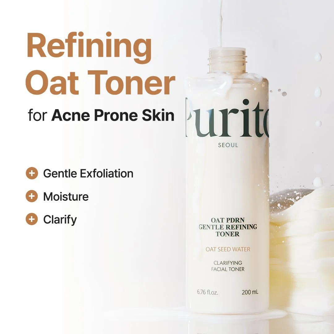 PURITO SEOUL Oat PDRN Gentle Refining Toner (200mL)