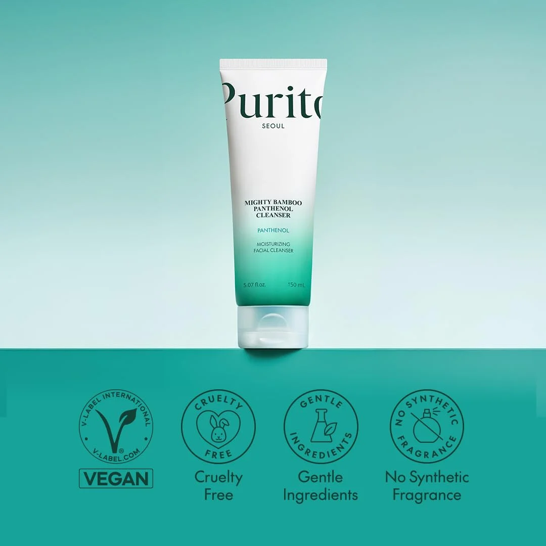 PURITO SEOUL Mighty Bamboo Panthenol Cleanser (150mL)