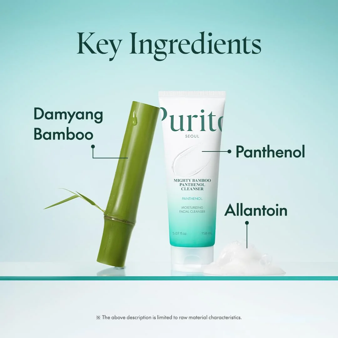 PURITO SEOUL Mighty Bamboo Panthenol Cleanser (150mL)