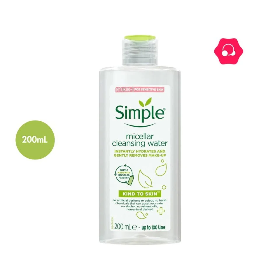 Simple Kind To Skin Micellar Cleansing Water (200mL)
