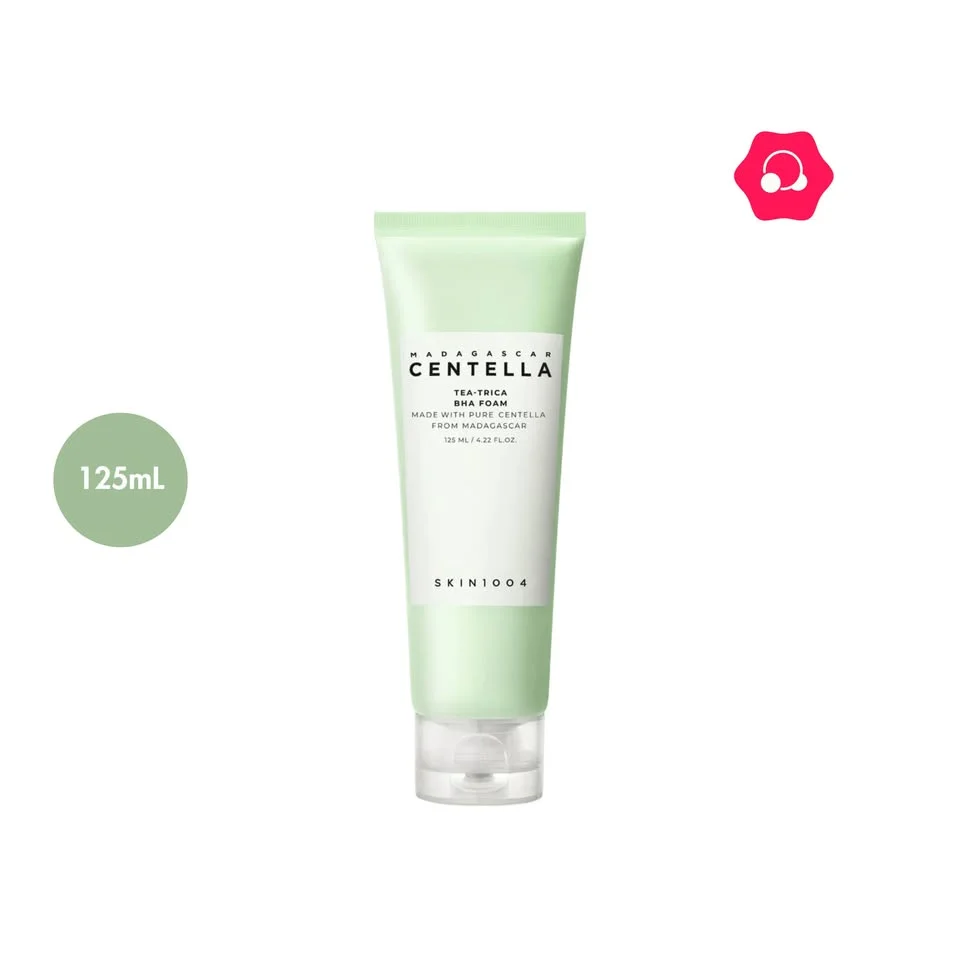 SKIN1004 Madagascar Centella Tea Trica BHA Foam (125mL)