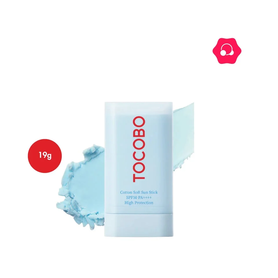 TOCOBO Cotton Soft Sun Stick SPF50+ PA++++ (19g)