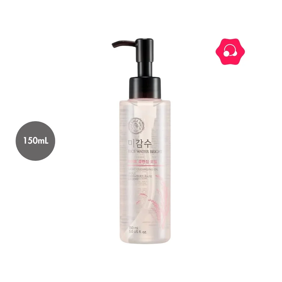 THE FACE SHOP  Rice Water Bright Light Cleansing Oil (150mL)