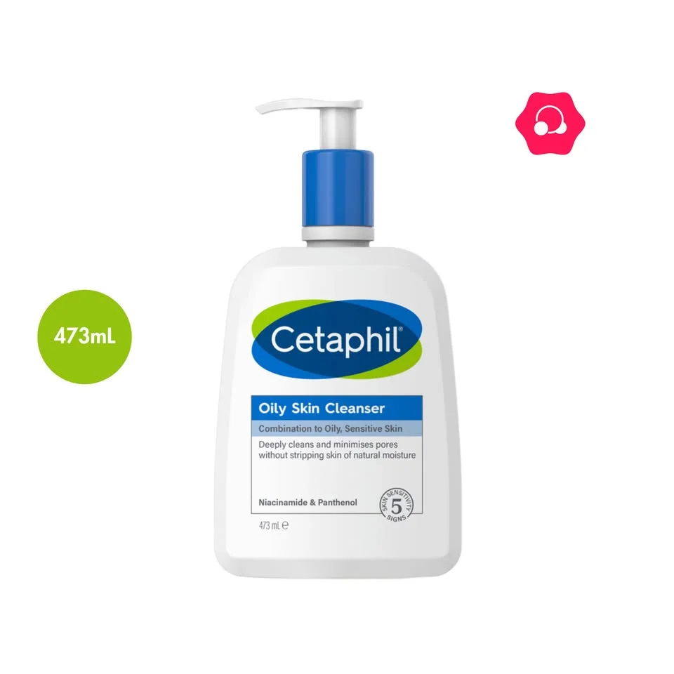 Cetaphil Oily Skin Cleanser (473mL)