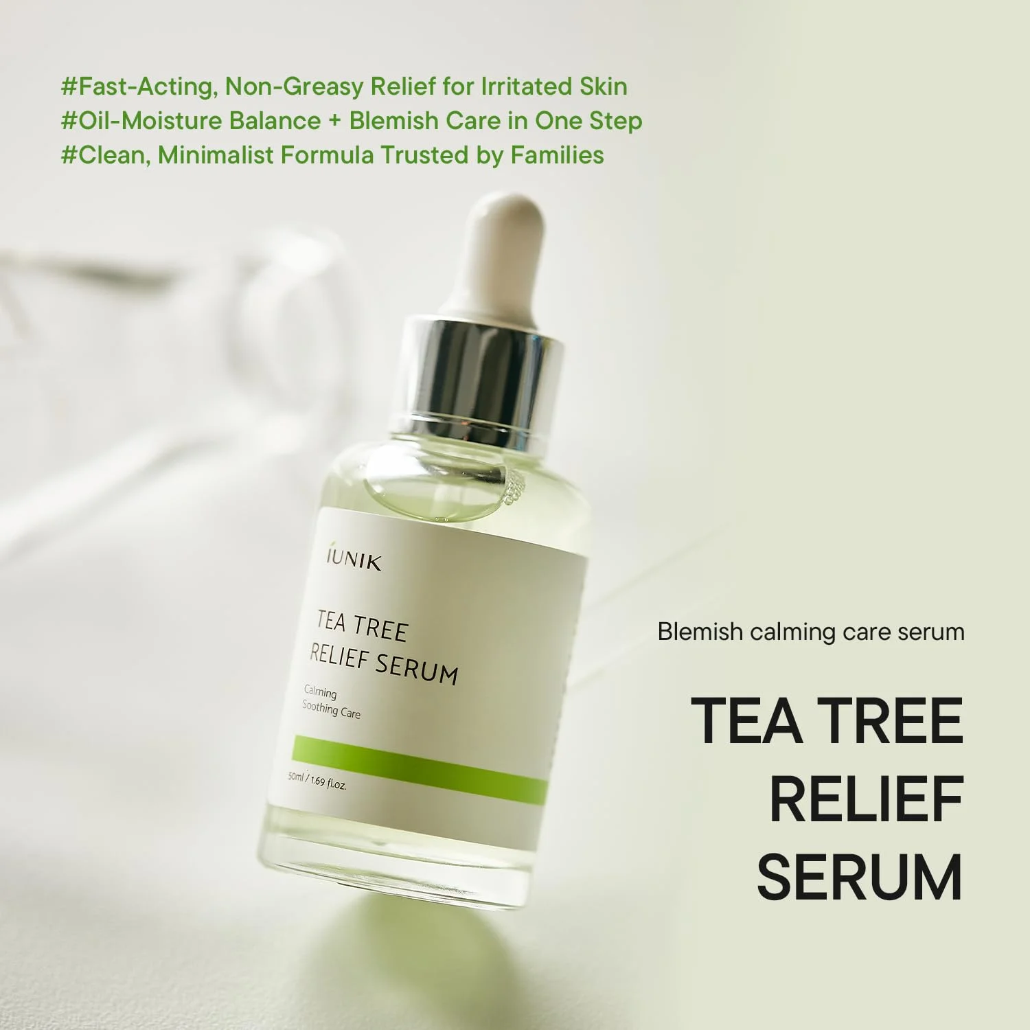 iUNIK Tea Tree Relief Serum (50mL)