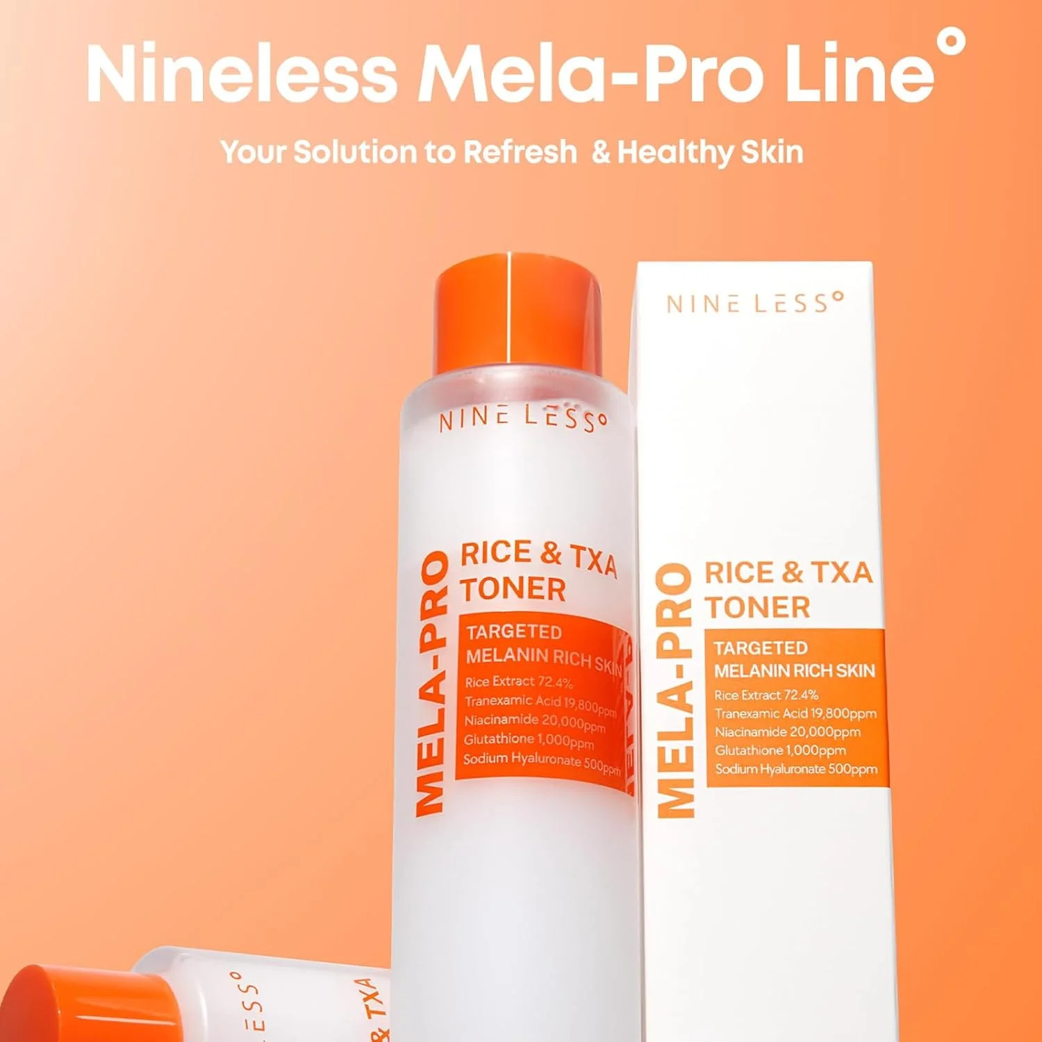 NINELESS MELA-PRO Rice & TXA Toner (200mL)