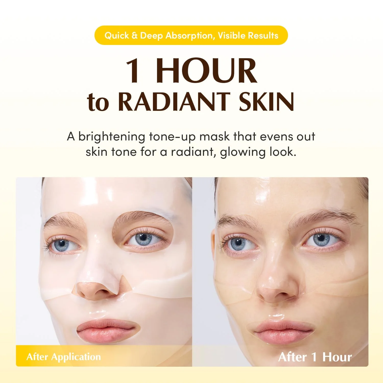 EQQUALBERRY Collagen Glow Up Hydrogel Mask Set (4 Mask)