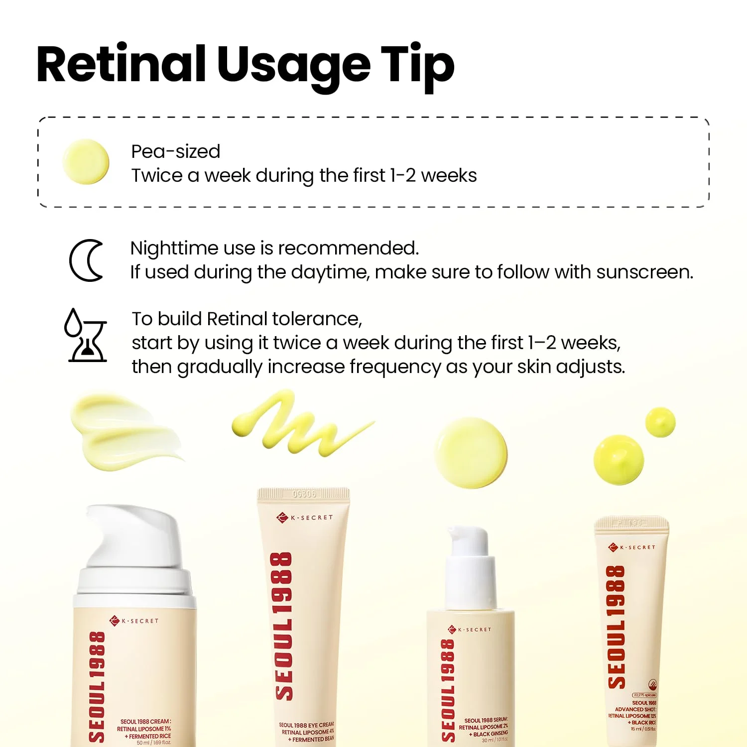 K-SECRET SEOUL 1988 Serum : Retinal Liposome 2% + Black Ginseng (30mL)