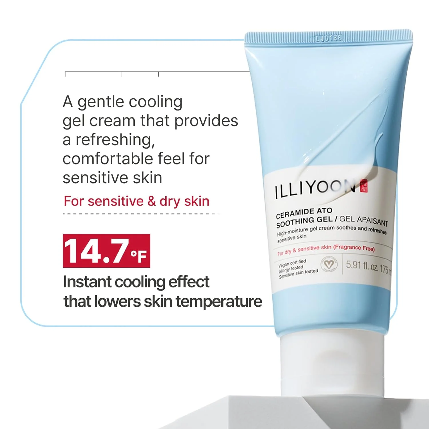 ILLIYOON Ceramide Ato Soothing Gel (175mL)