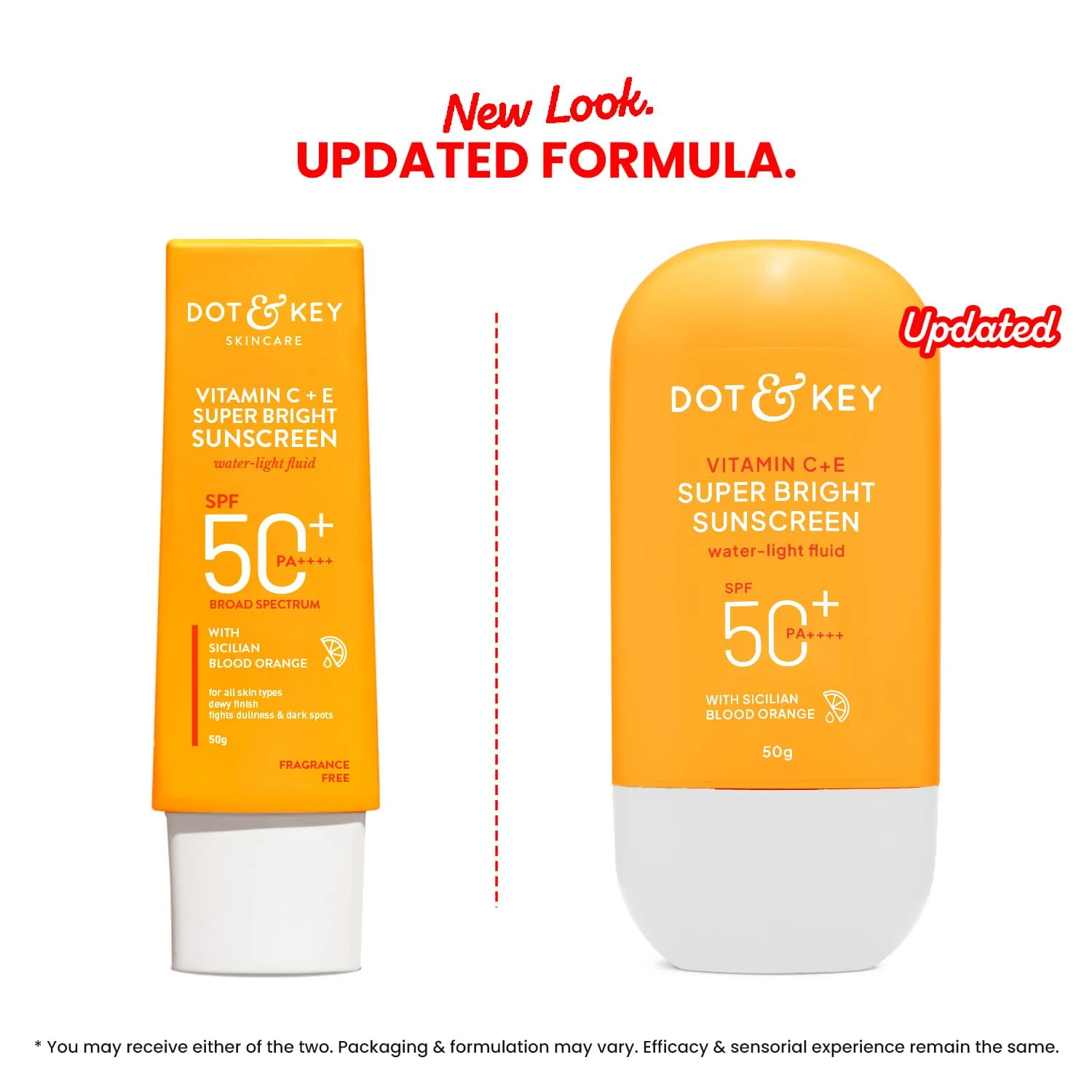 DOT & KEY Vitamin C + E Super Bright Sunscreen SPF 50+ PA++++ Travel Size (50g)
