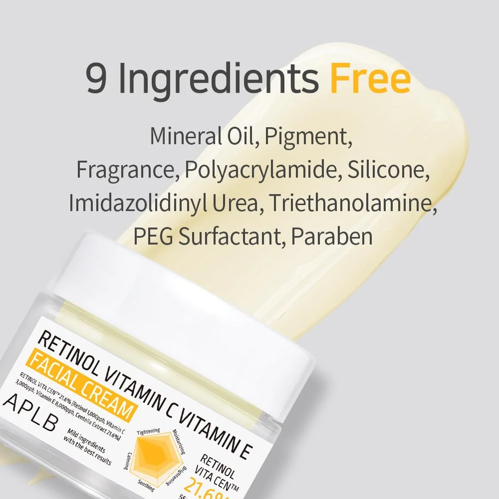 APLB Retinol Vitamin C Vitamin E Facial Cream (55mL)