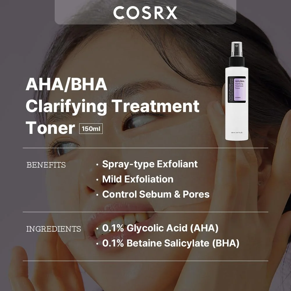 COSRX AHA / BHA Clarifying Treatment Toner (150mL)