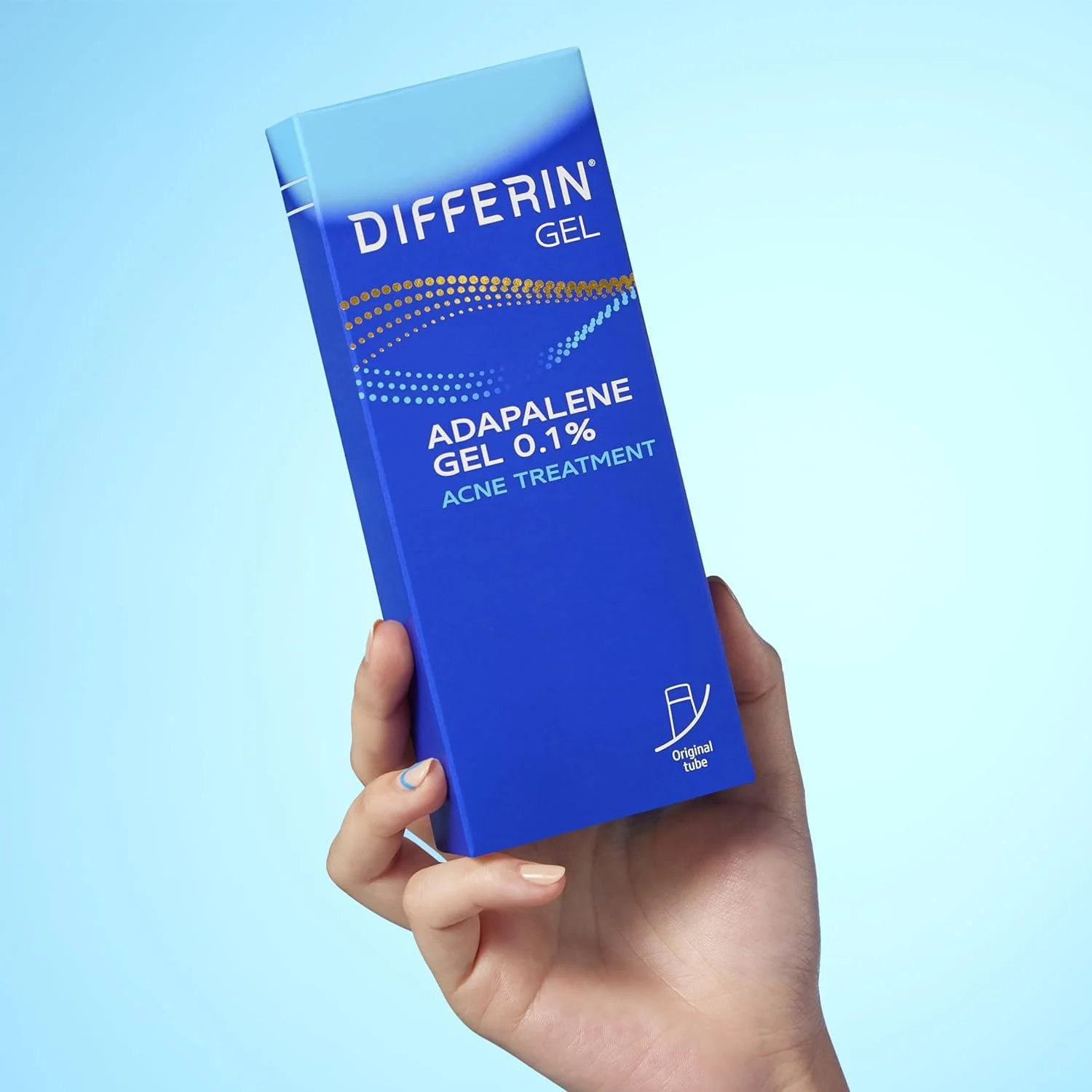 Differin Gel Adapalene Gel 0.1% Acne Treatment Travel Size (15g)
