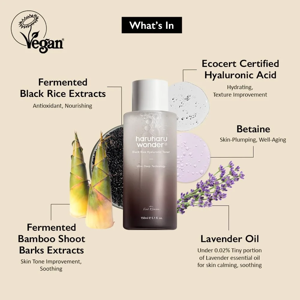 haruharu wonder Black Rice Hyaluronic Toner Miniature (30mL)