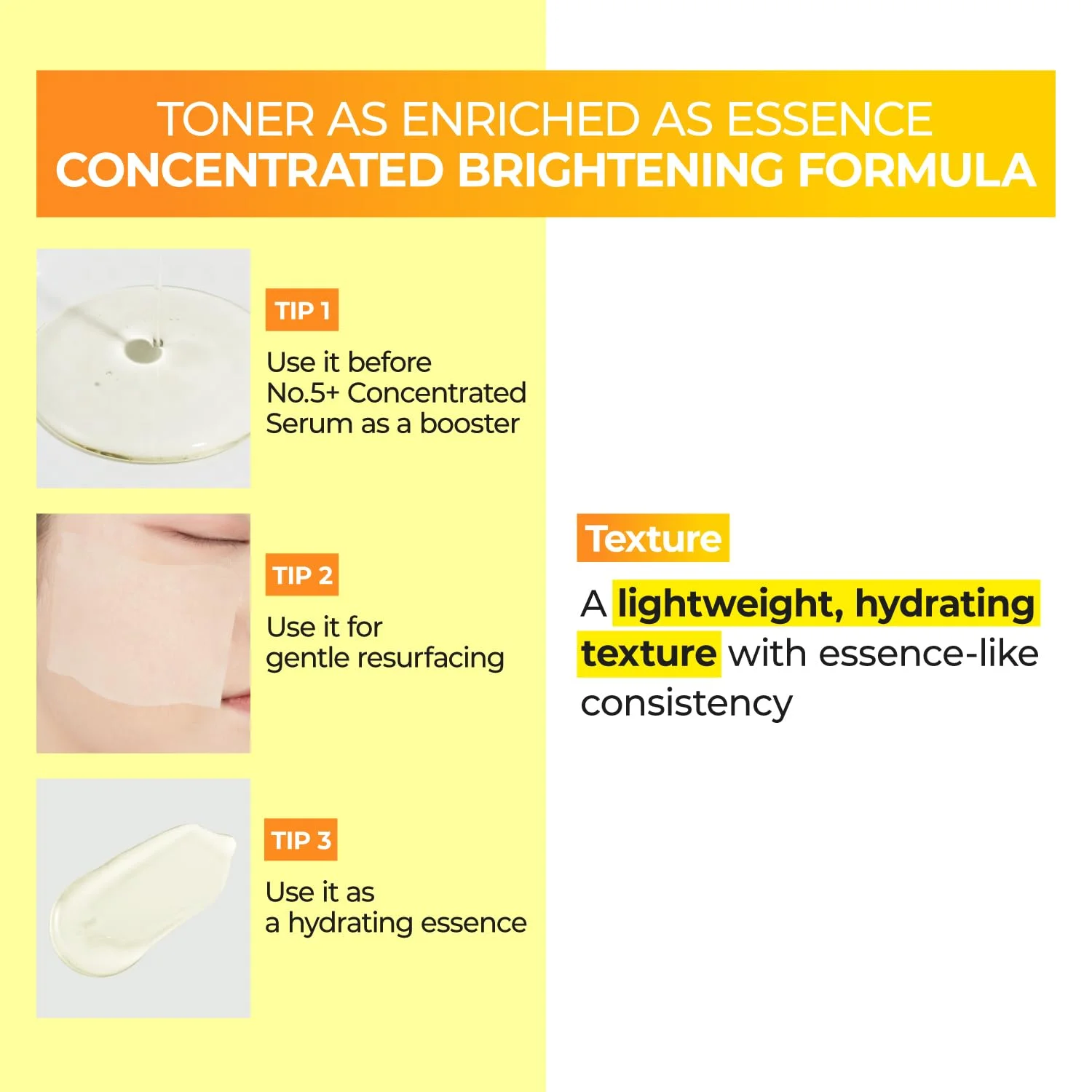 numbuzin No. 5+ Vitamin Boosting Essential Toner (200mL)