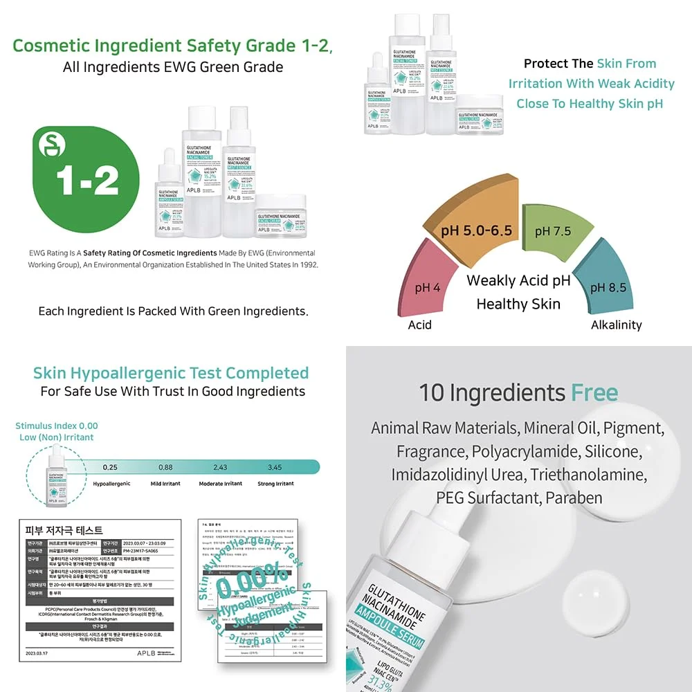 APLB Glutathione Niacinamide Ampoule Serum (40mL)