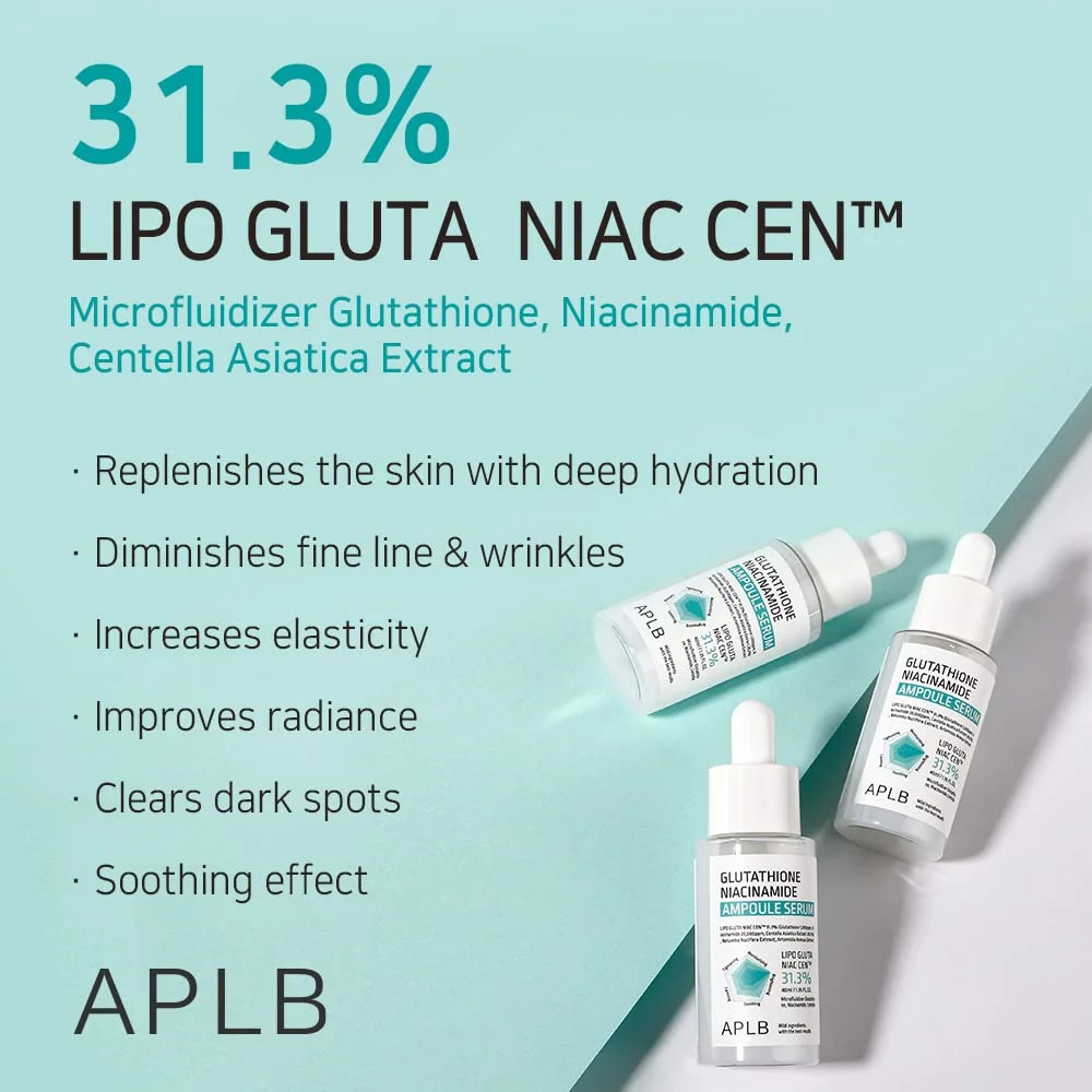 APLB Glutathione Niacinamide Ampoule Serum (40mL)