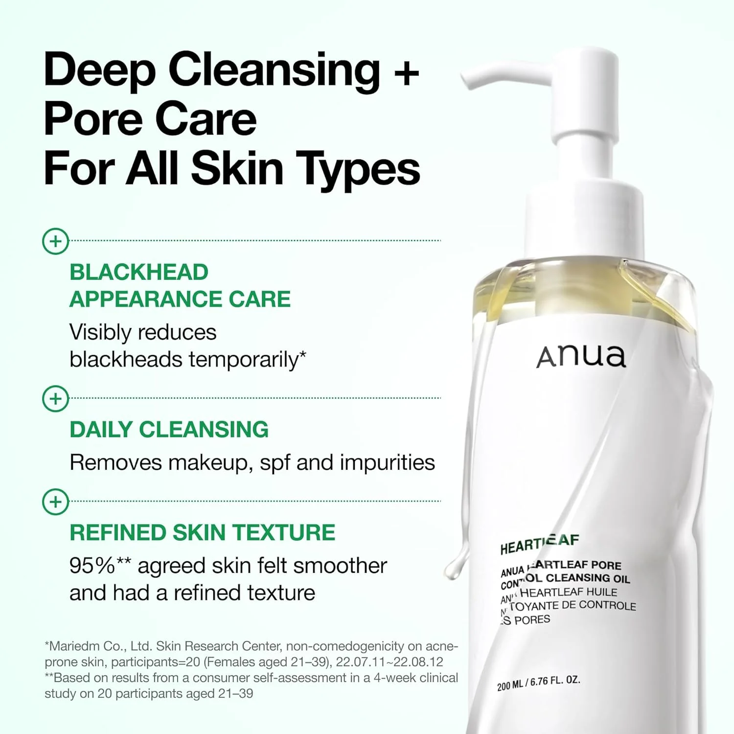 Anua Heartleaf Pore Control Cleansing Oil Miniature (20mL)