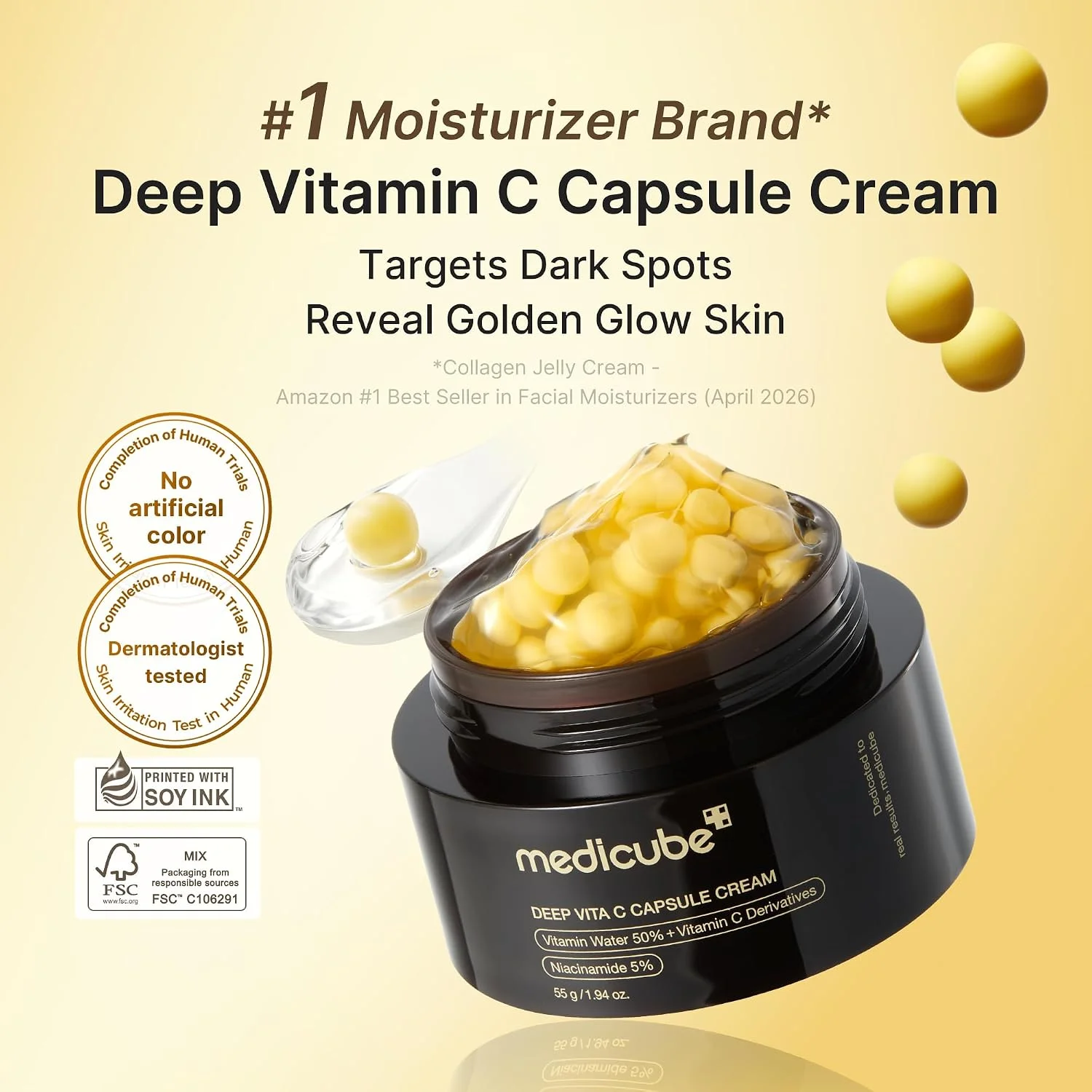 medicube Deep Vita C Capsule Cream (55g)
