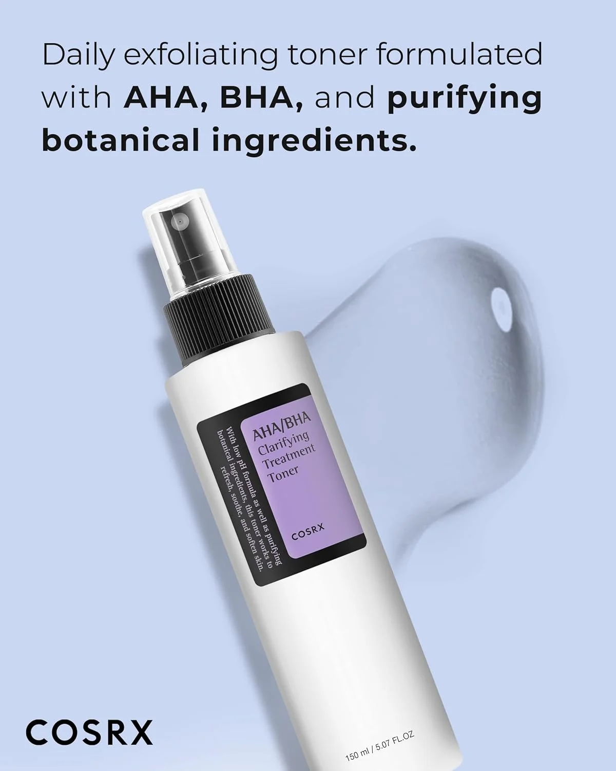 COSRX AHA / BHA Clarifying Treatment Toner (150mL)