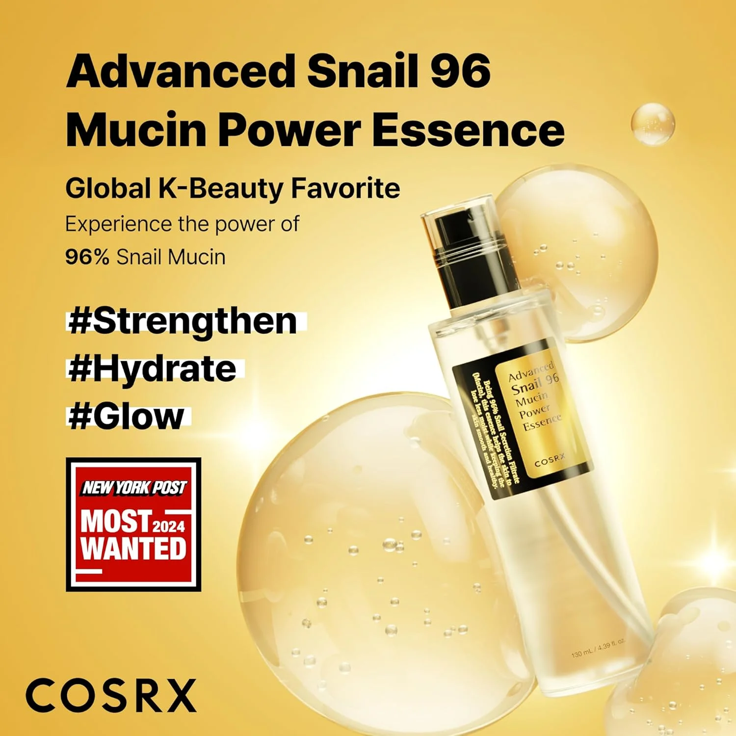 COSRX Advanced Snail 96 Mucin Power Essence (100mL)