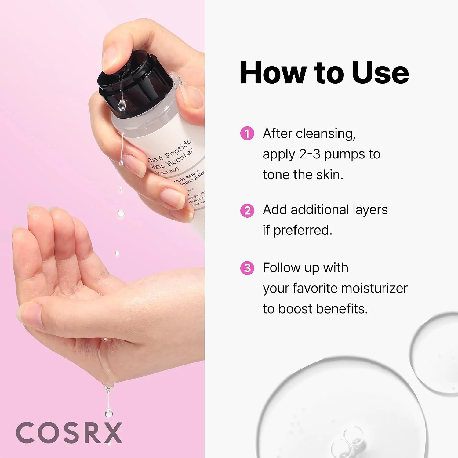 COSRX The 6 Peptide Skin Booster Serum (150mL)