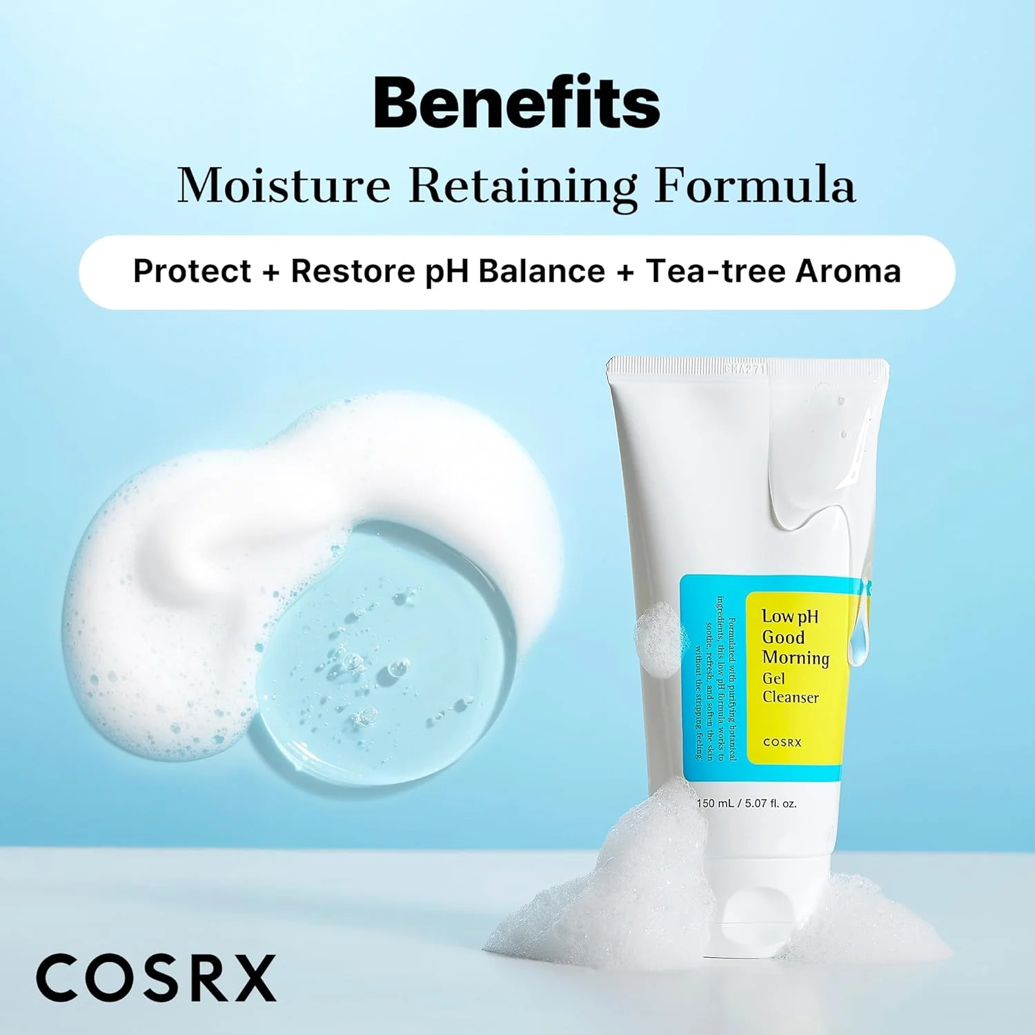 COSRX Low pH Good Morning Gel Cleanser (150mL)