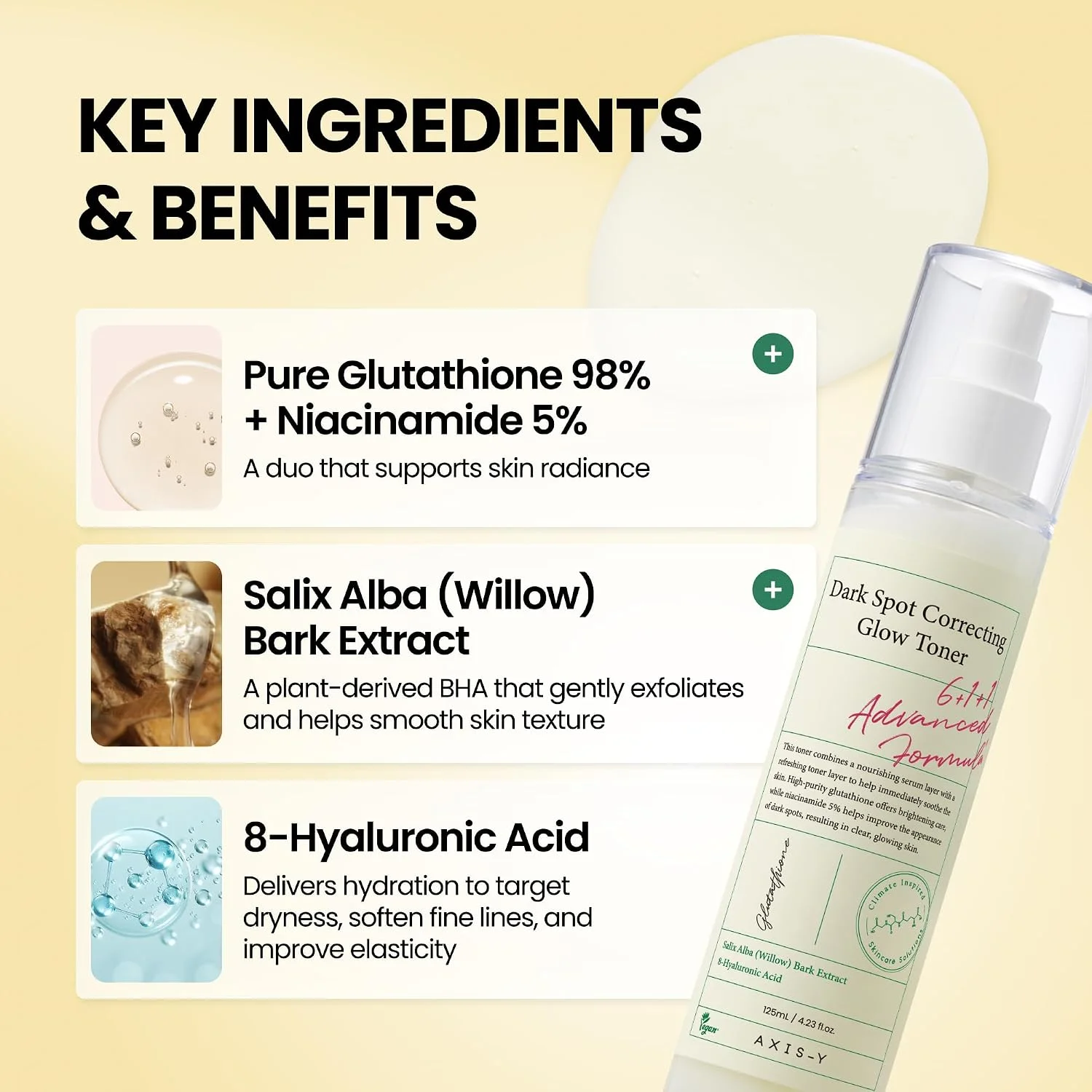 AXIS-Y Dark Spot Correcting Glow Toner (125mL)