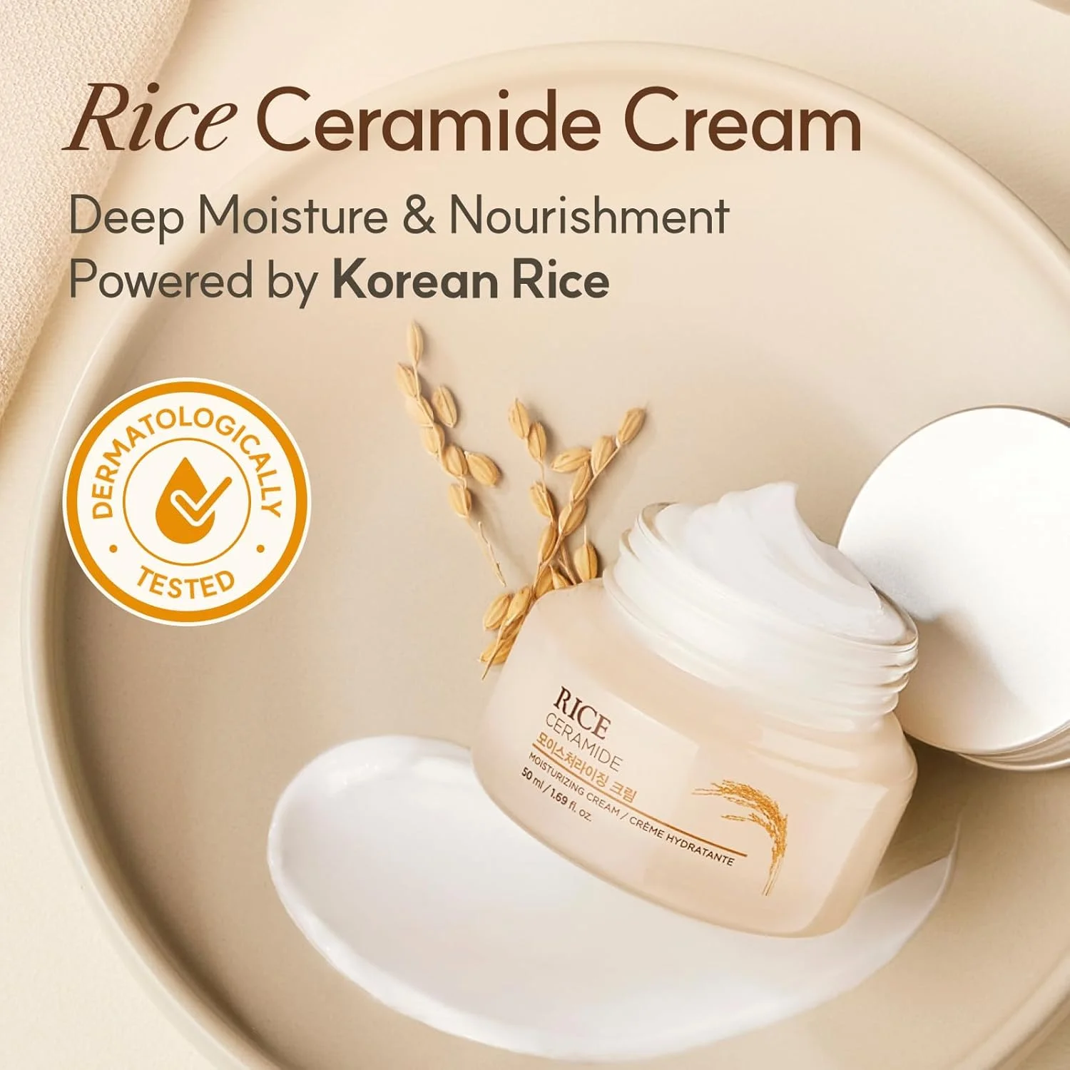 THE FACE SHOP Rice Ceramide Moisture Cream (50mL)