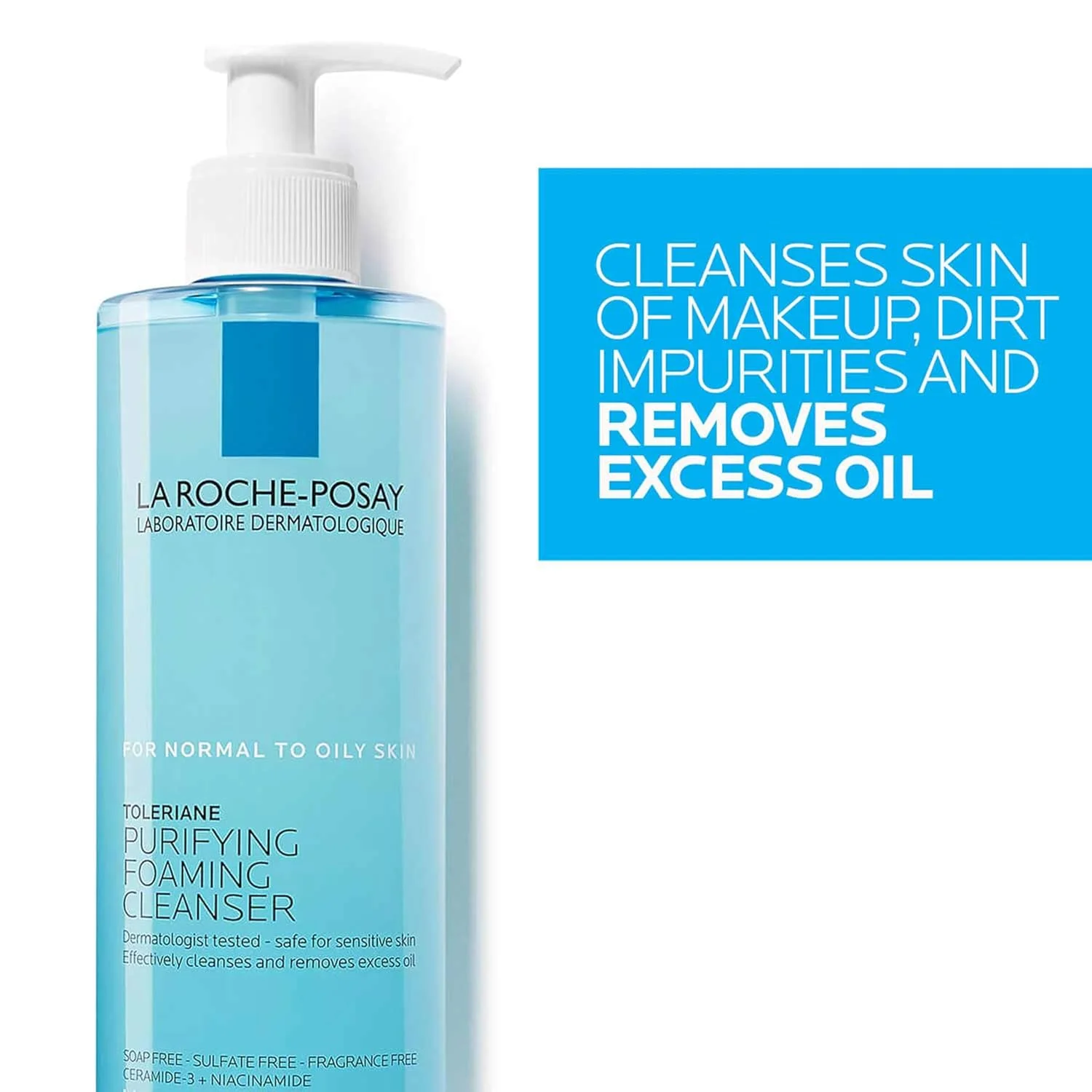 La Roche-Posay Toleriane Purifying Foaming Cleanser (400mL)