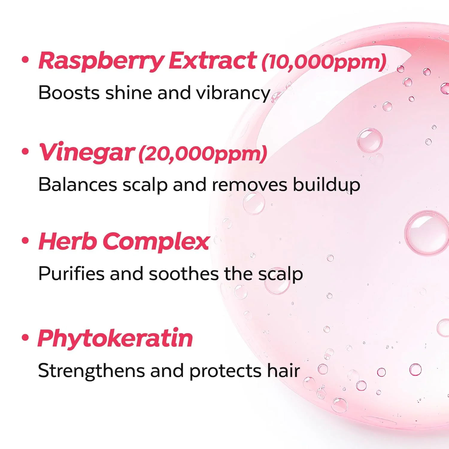 APIEU Raspberry Hair Vinegar (200mL)