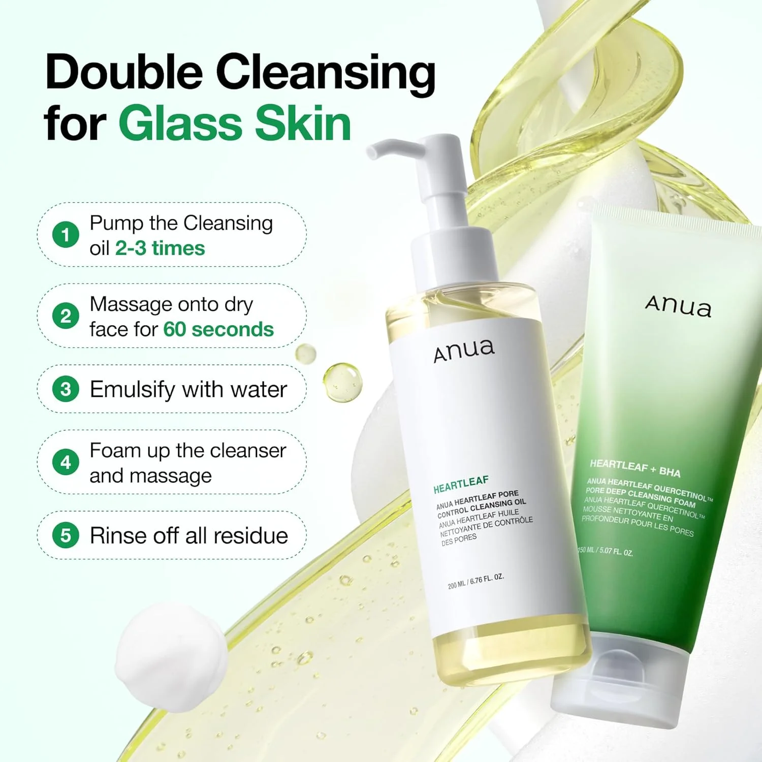 Anua Heartleaf Pore Control Cleansing Oil Miniature (20mL)