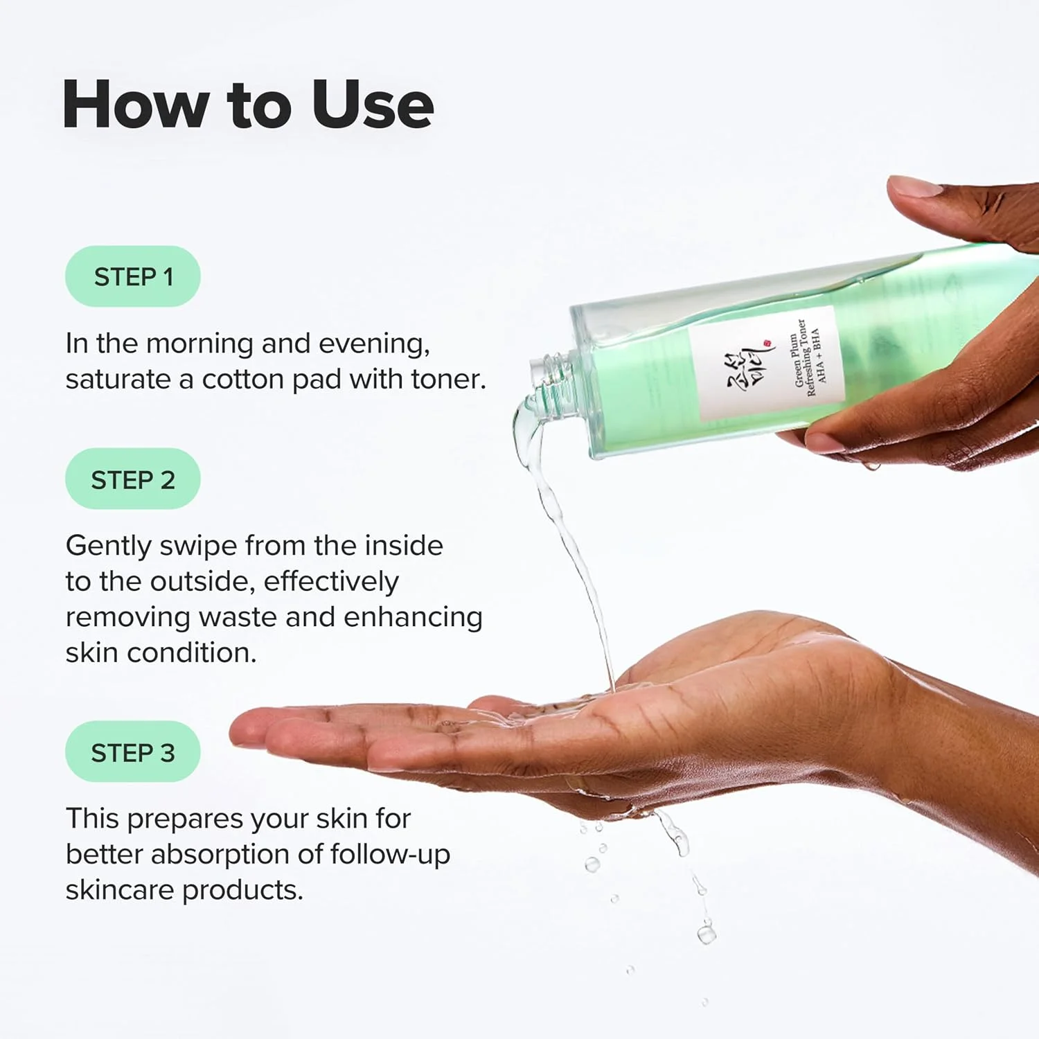 Beauty Of Joseon Green Plum Refreshing Toner : AHA + BHA (150mL)