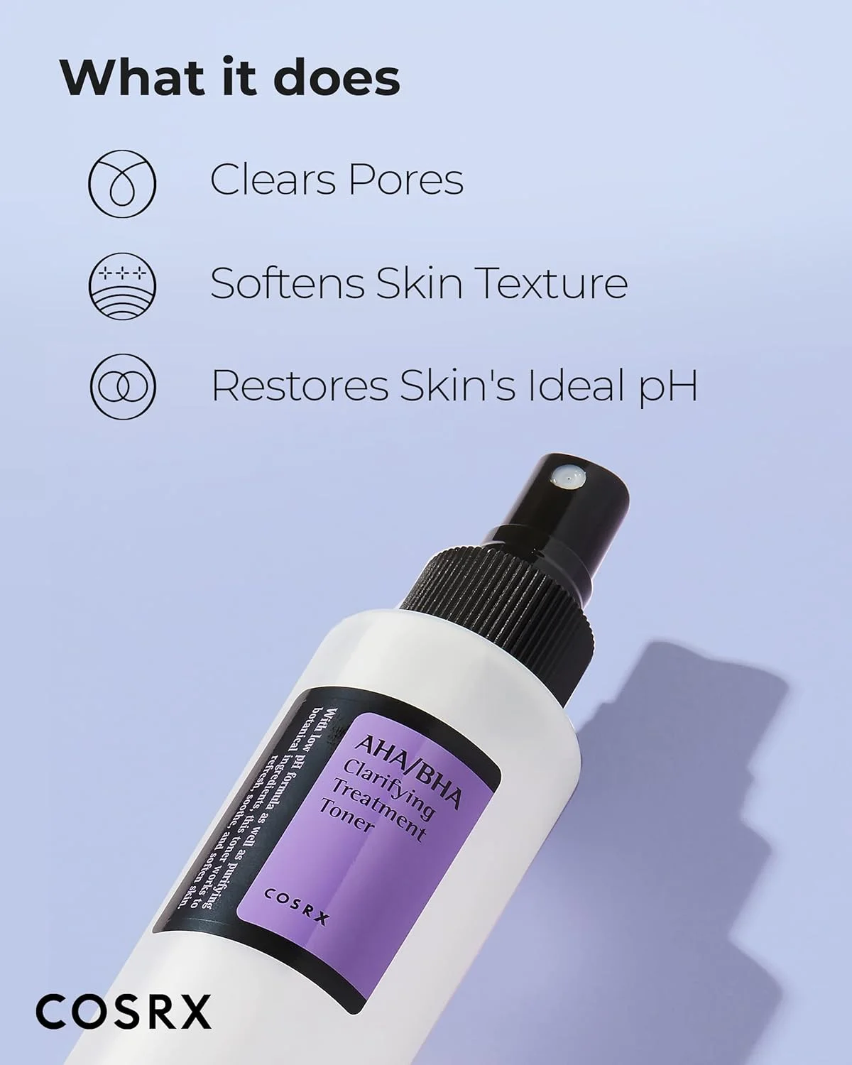 COSRX AHA / BHA Clarifying Treatment Toner (150mL)