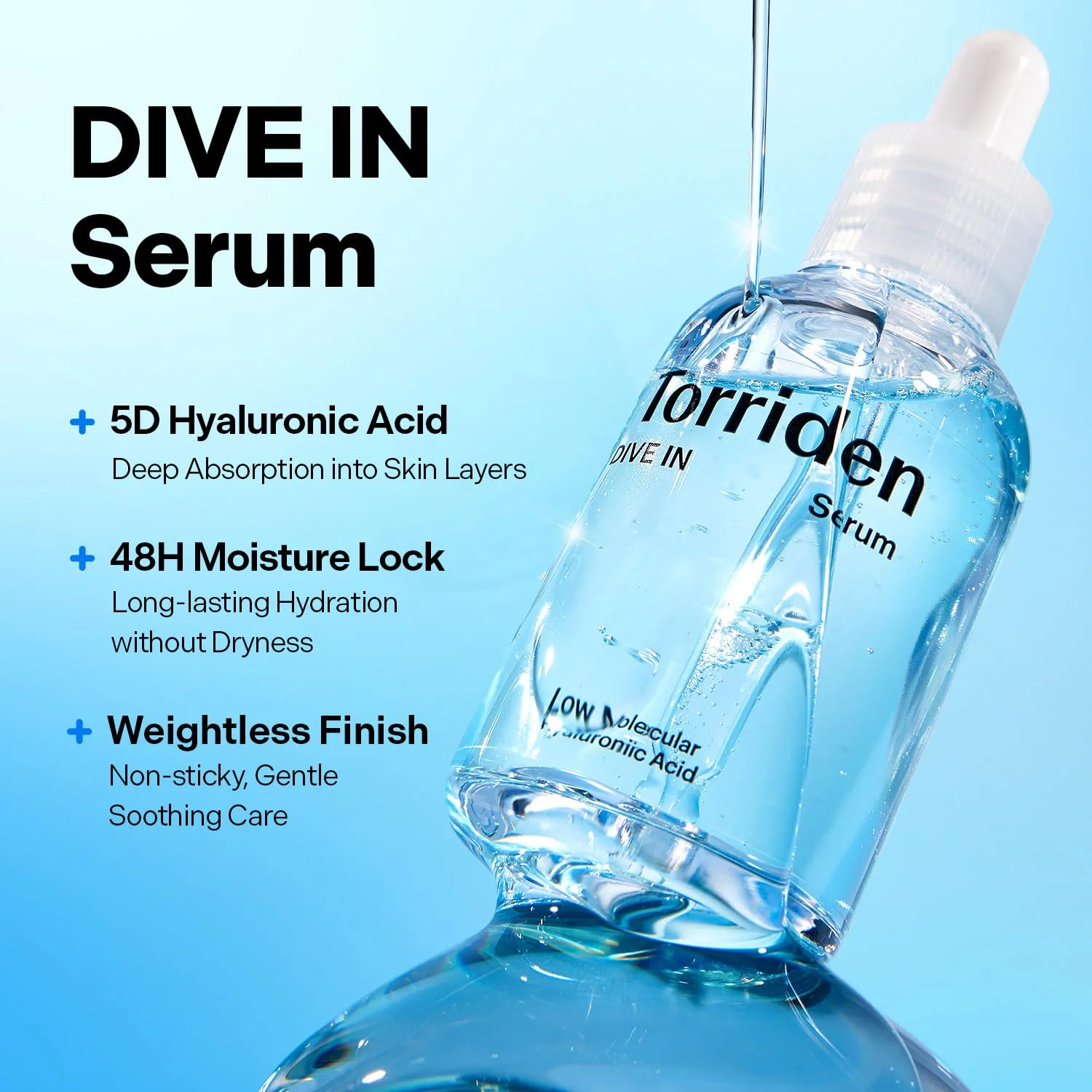 Torriden DIVE-IN Low Molecule Hyaluronic Acid Serum (50mL)