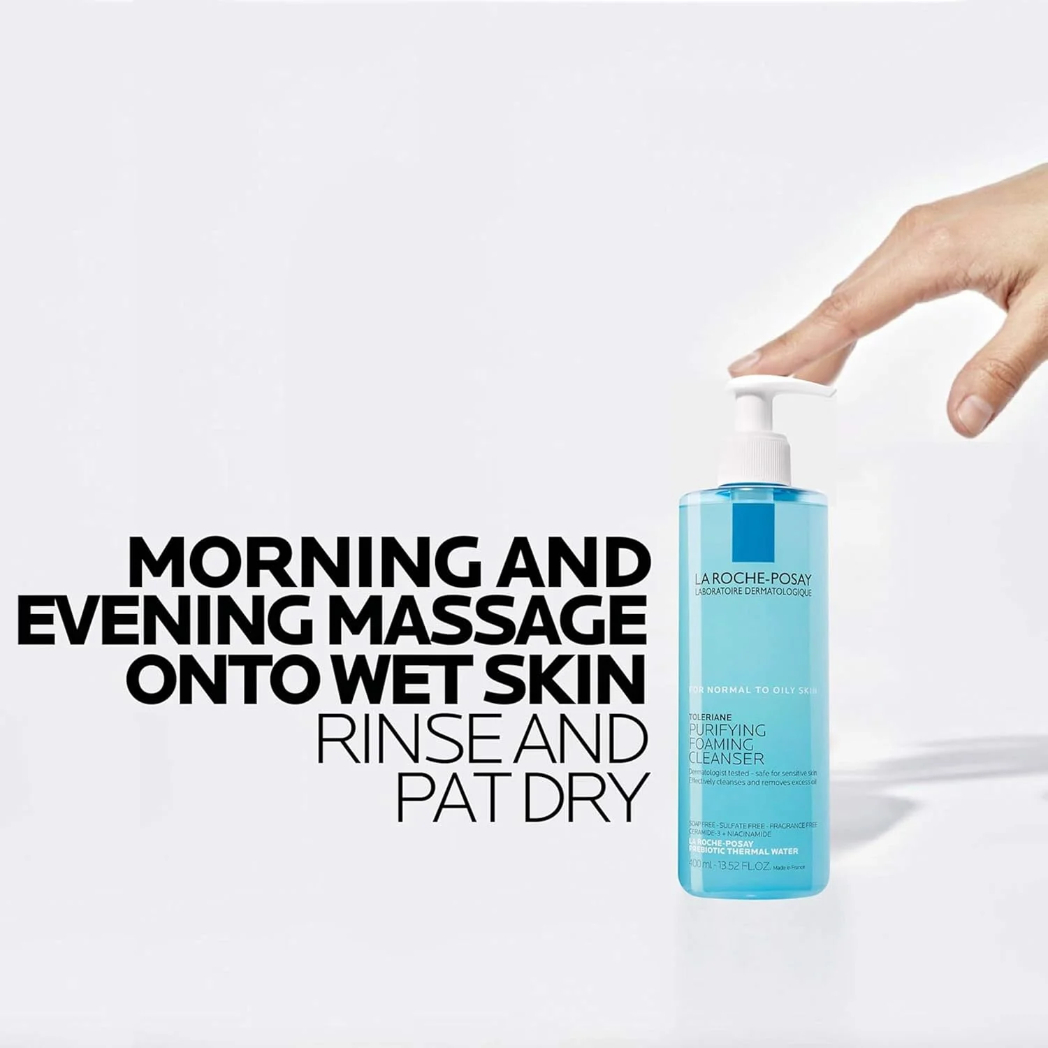 La Roche-Posay Toleriane Purifying Foaming Cleanser (400mL)