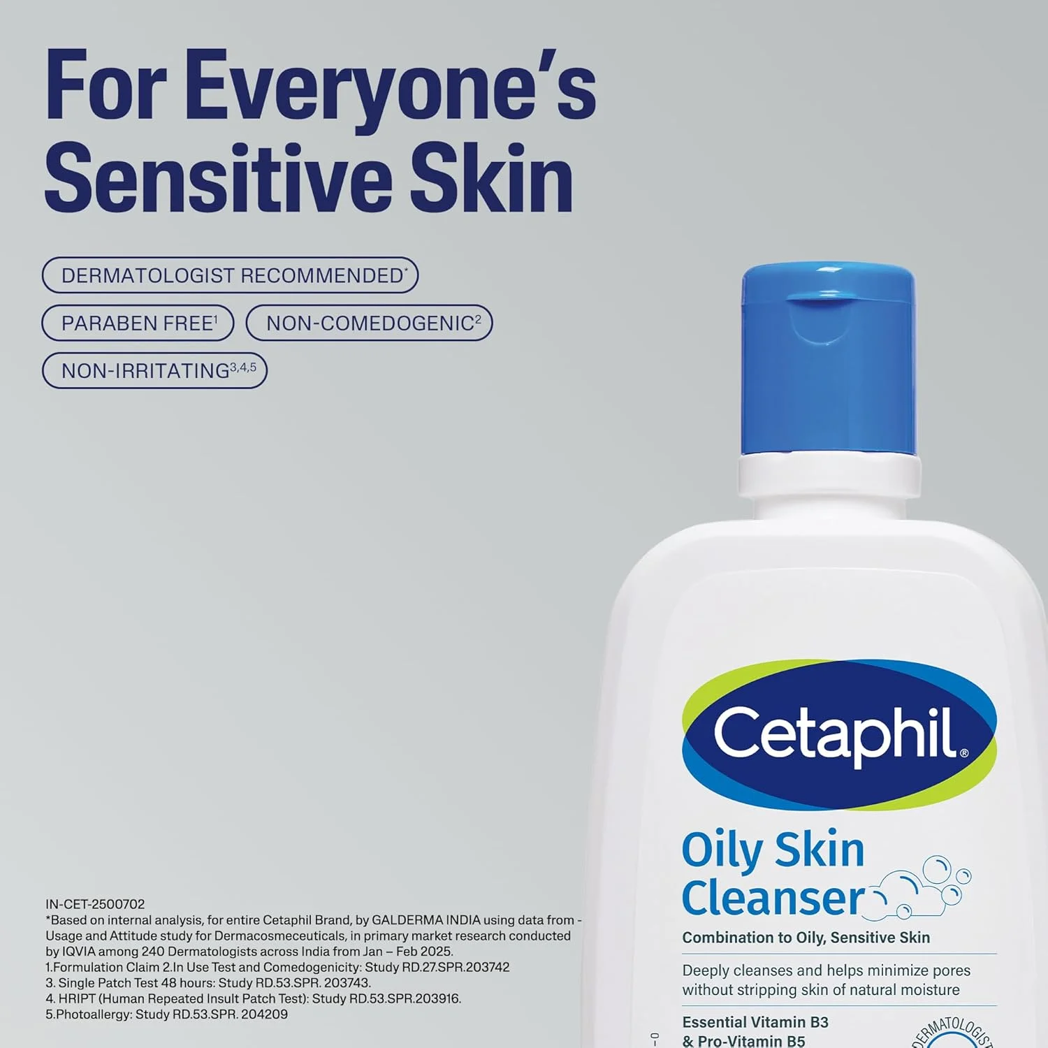 Cetaphil Oily Skin Cleanser Travel Size (125mL)