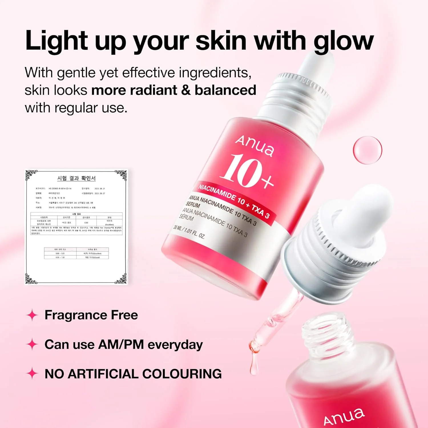 Anua Niacinamide 10% + TXA 4% Serum (30mL)