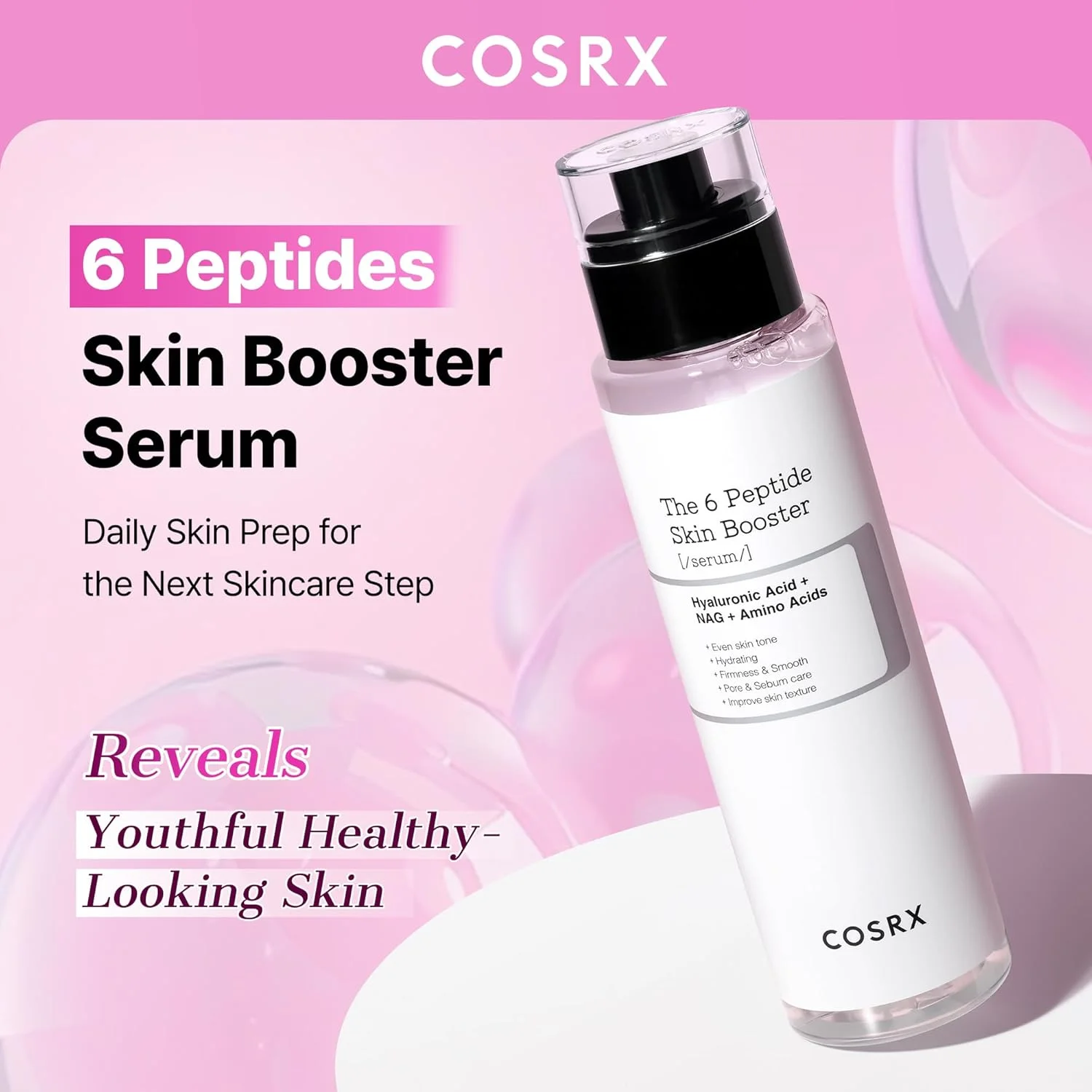 COSRX The 6 Peptide Skin Booster Serum (150mL)