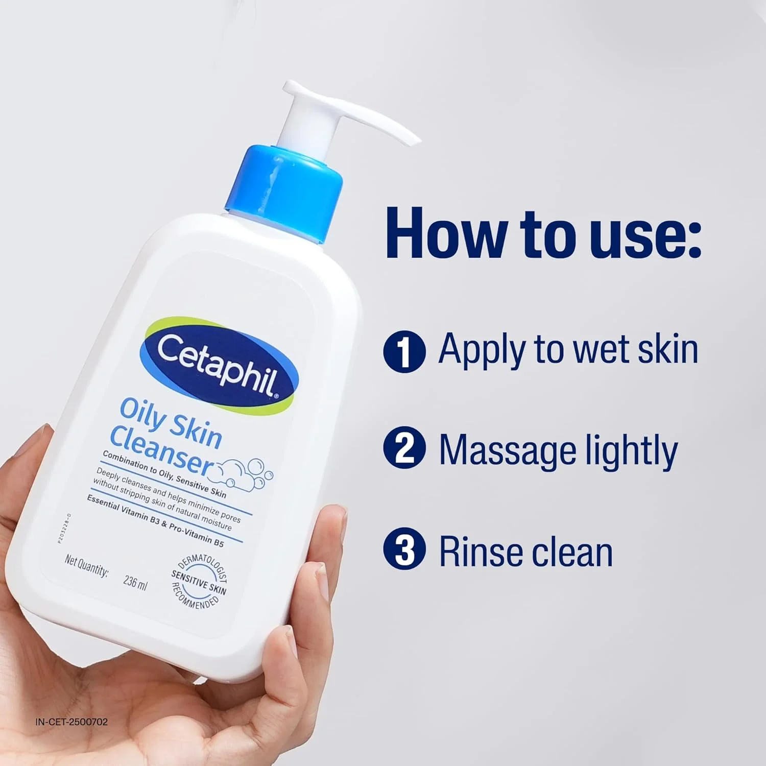 Cetaphil Oily Skin Cleanser Travel Size (125mL)