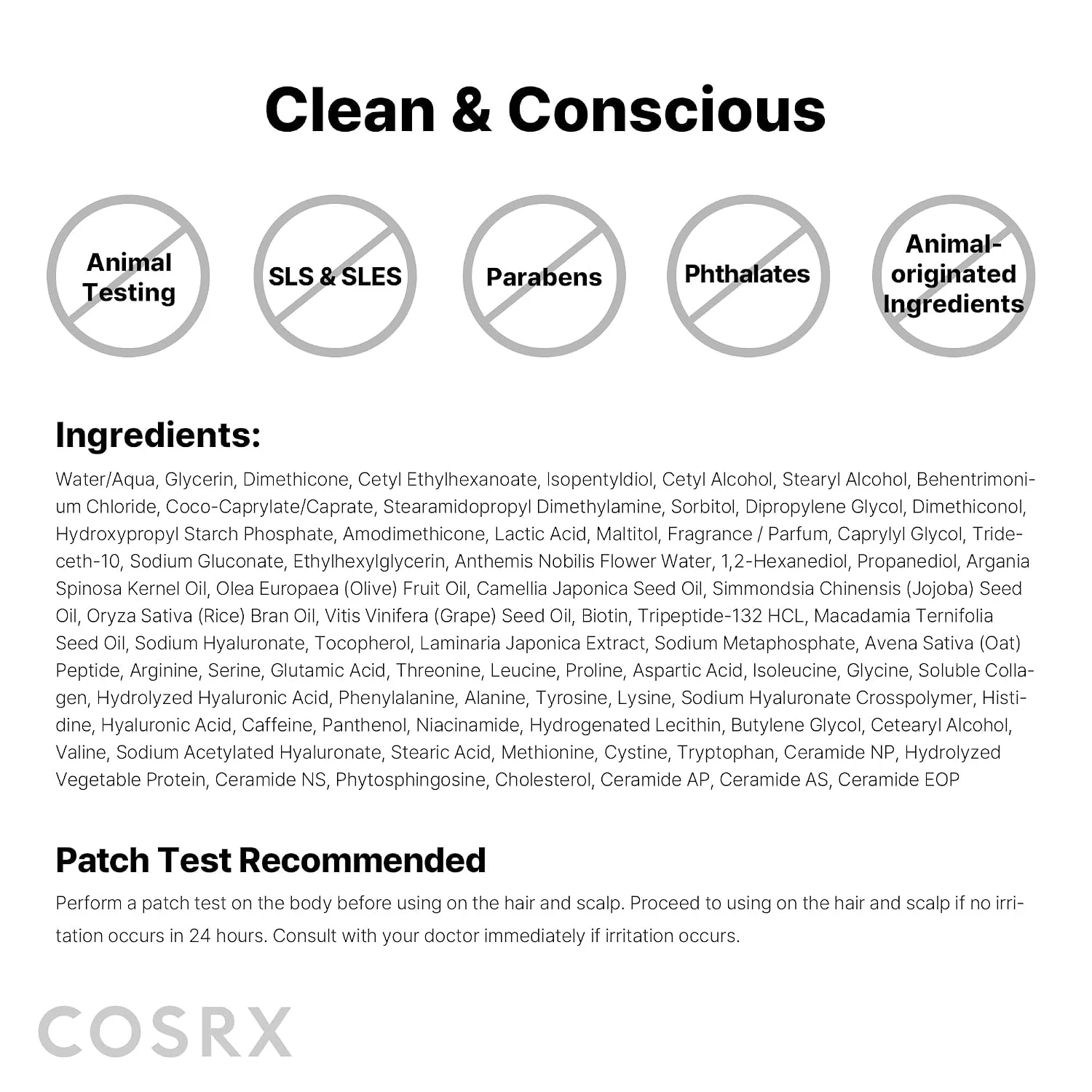 COSRX Peptide-132 Ultra Perfect Hair Bonding Treatment (120mL)