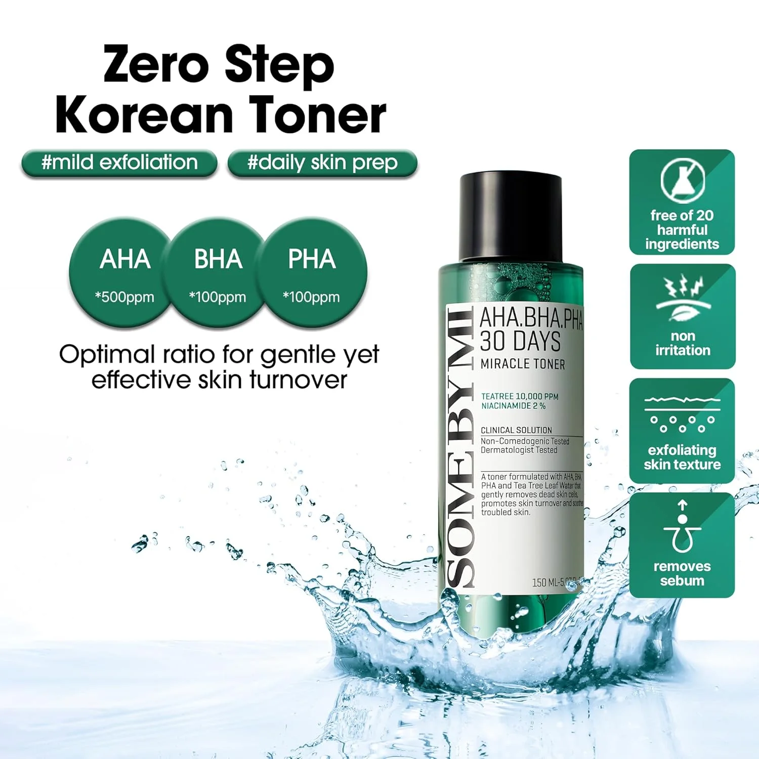 SOME BY MI AHA BHA PHA 30 Days Miracle Toner (150mL)